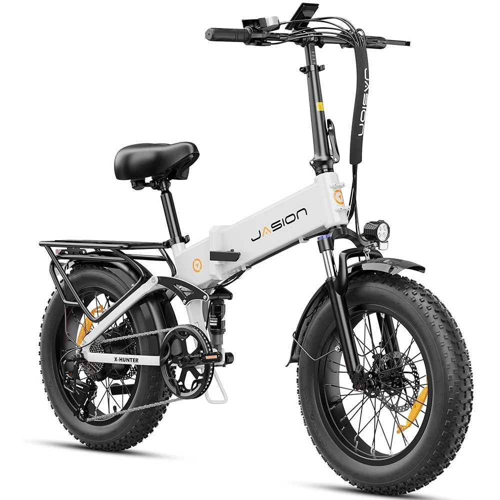 Jasion X-Hunter Electric Bike for Adults, 750W Motor Electric Bicycle with 48V 13AH Removable Battery, 20