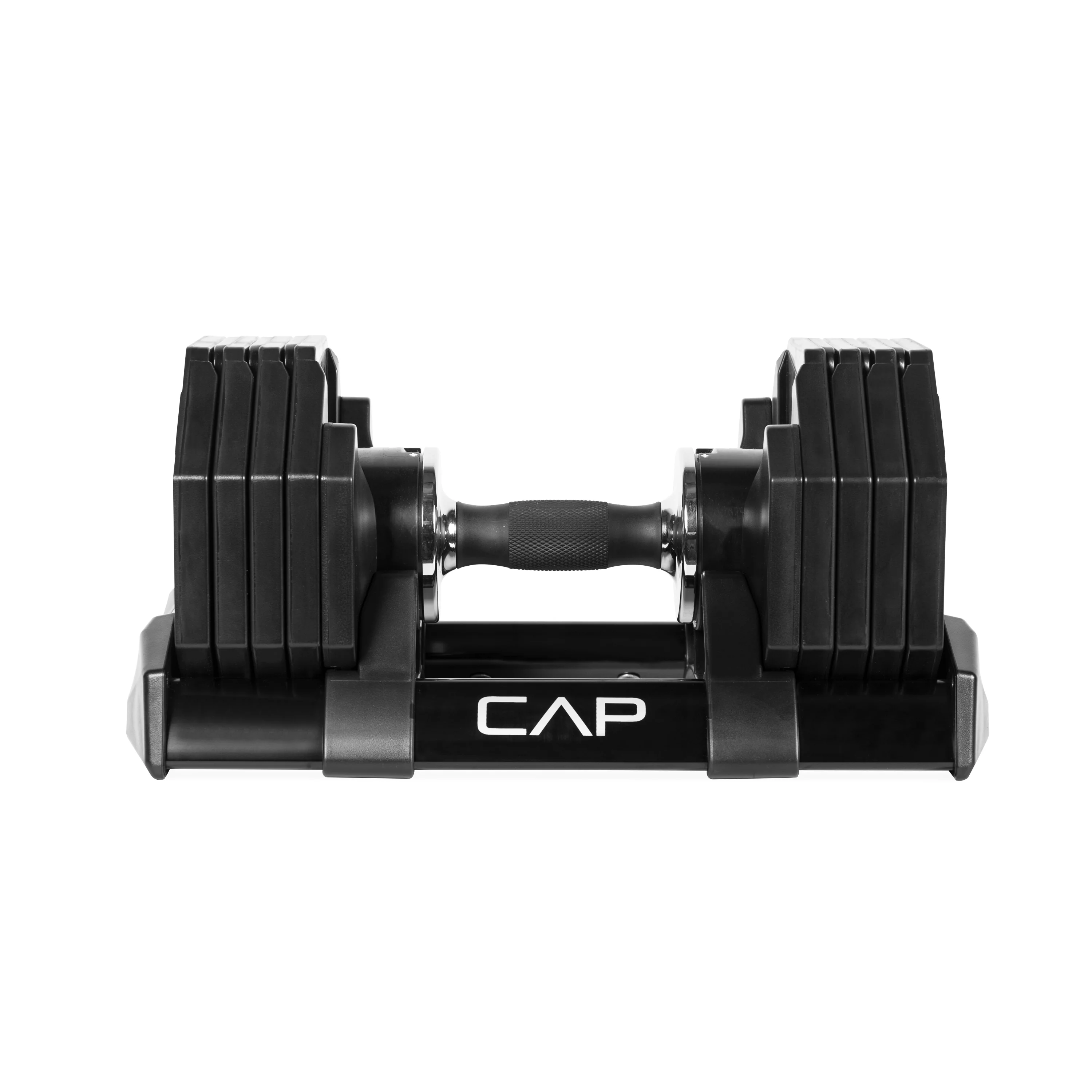 CAP Adjustable Dumbbell, Quick Select 5-50 Pounds, Single - Womvr