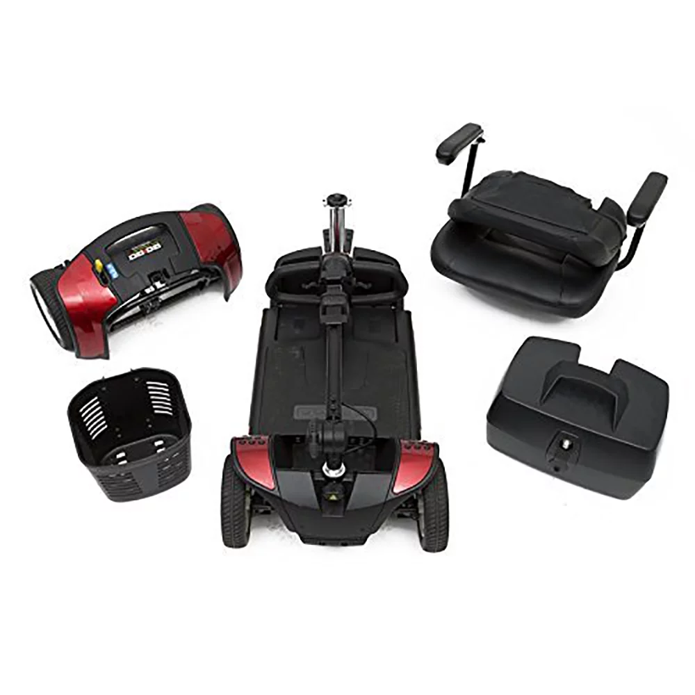 Pride Mobility GoGo Elite Traveller Plus 3 Wheel Scooter w/ Avail Ext Warr - Womvr