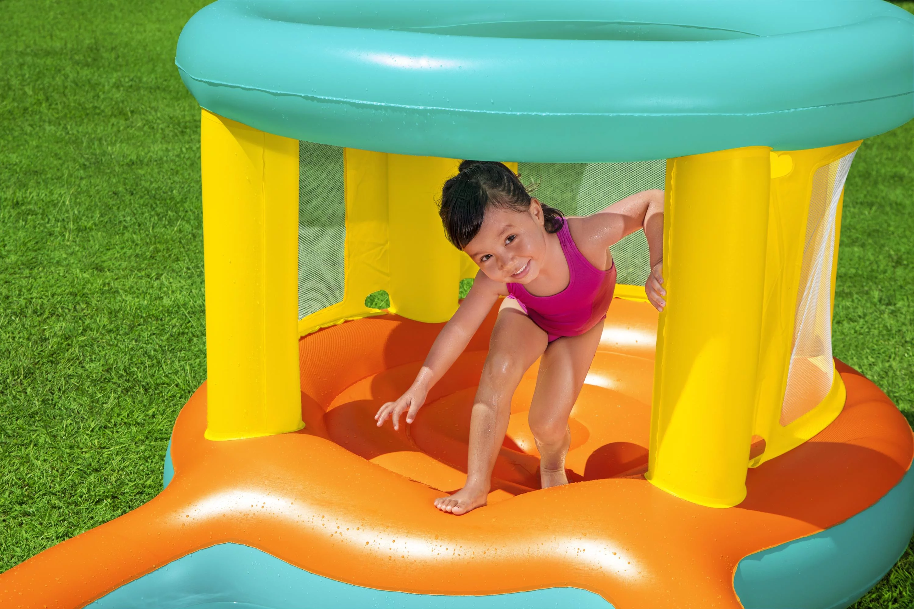 Bestway - H2OGO! Jumptopia Bouncer and Play Pool - Womvr