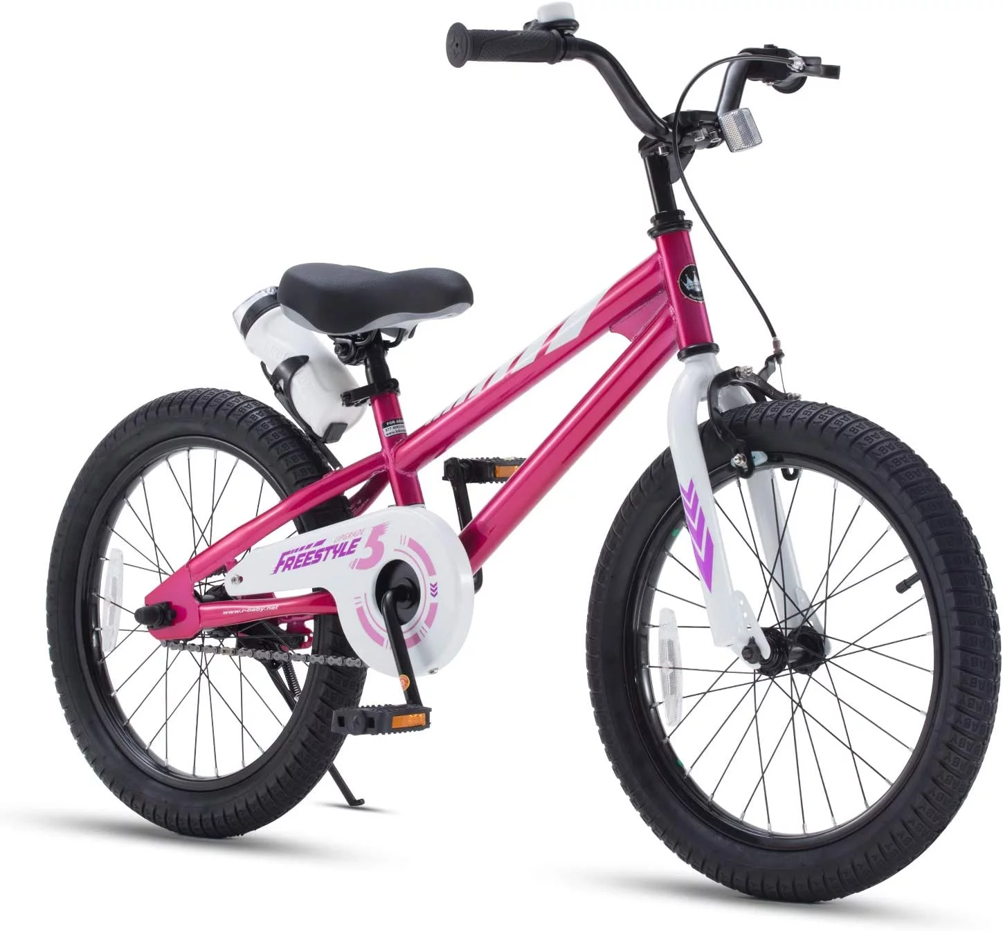 Royalbaby Freestyle Kids Bike 12 14 16 18 20 Inch Bicycle for Boys Girls Ages 3-12 Years, Multiple Color Options - Womvr