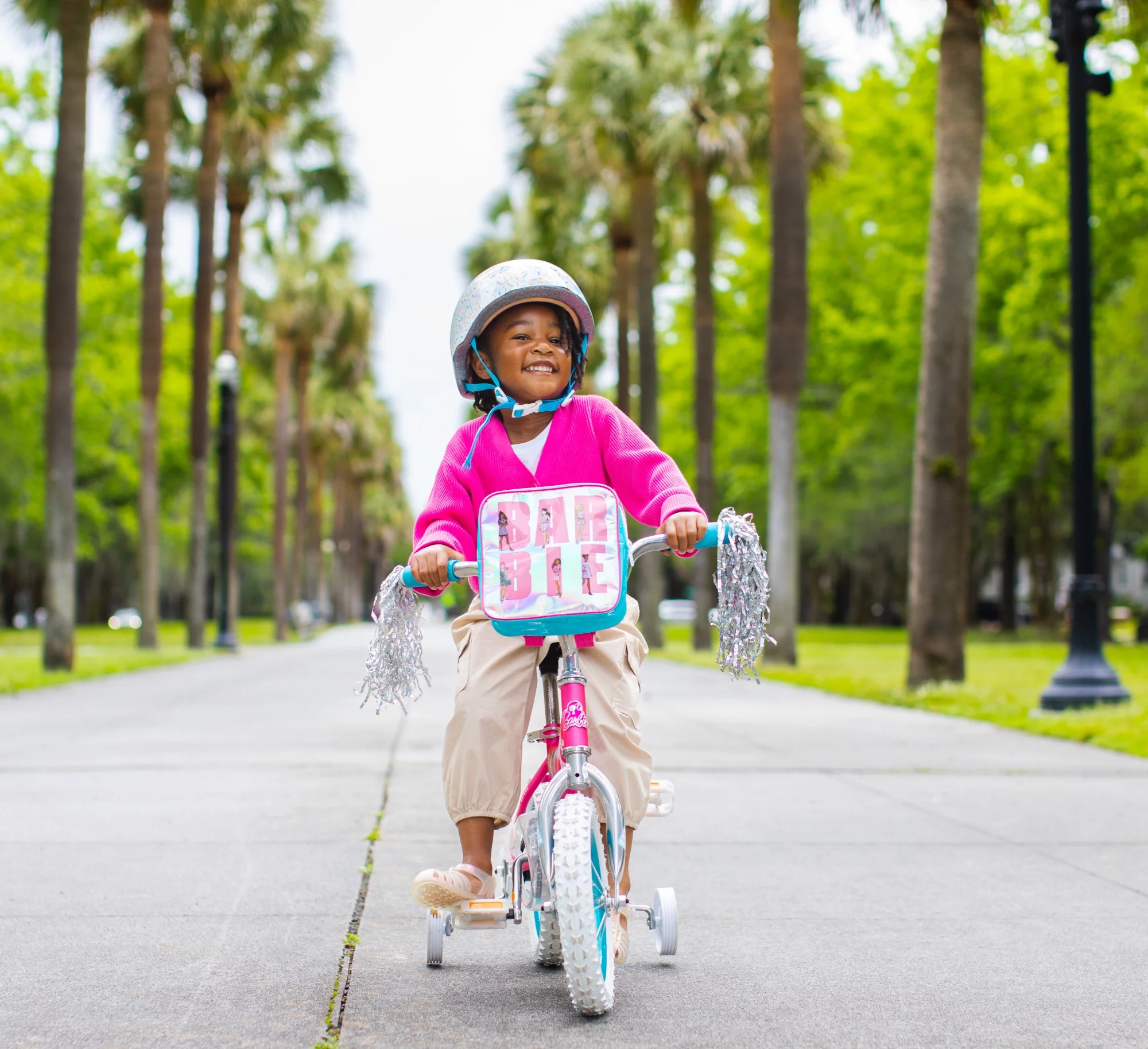 Dynacraft Barbie 12-inch Girls BMX Bike for Age 3-5 Years - Womvr