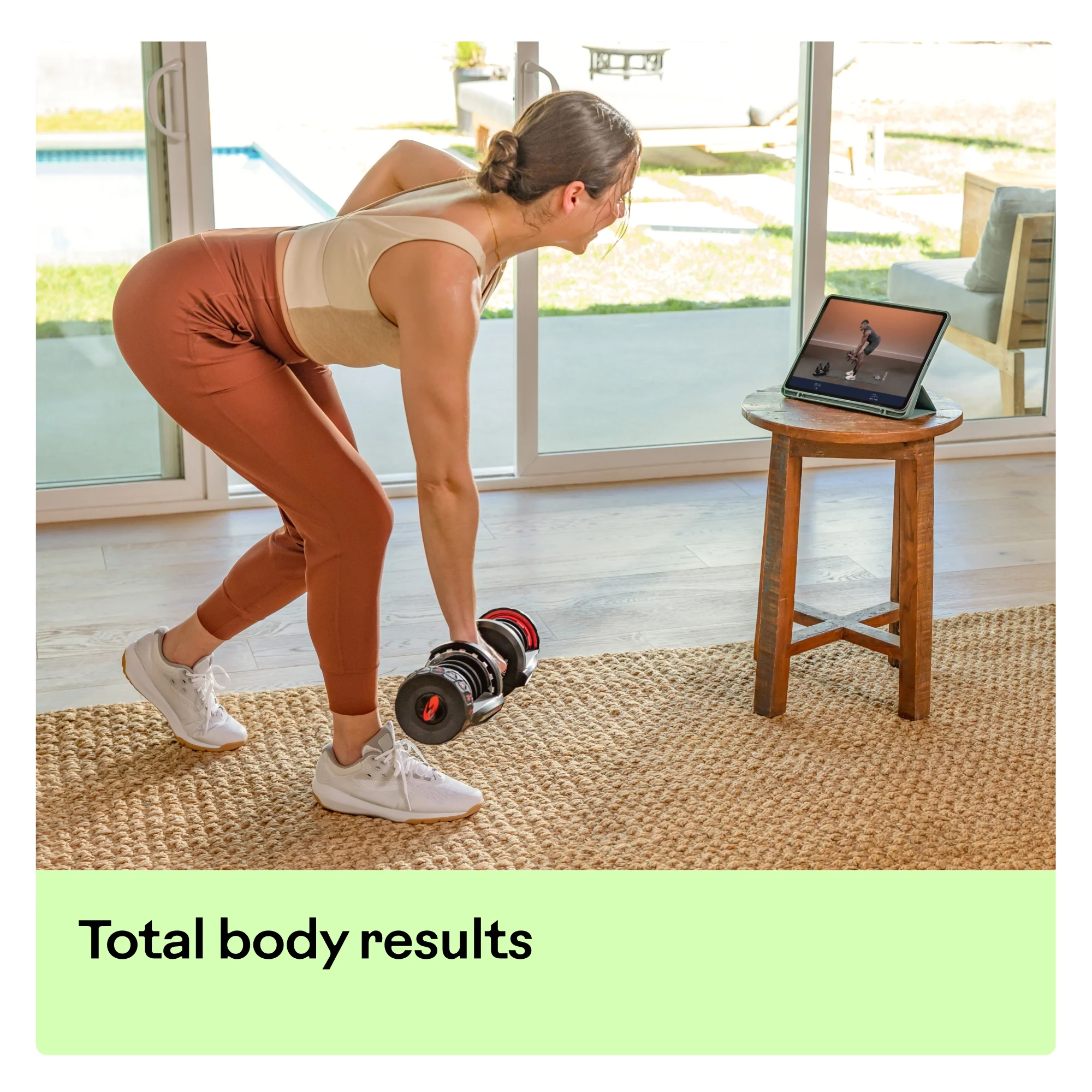 BowFlex SelectTech 1090 Adjustable Dumbbell (Single), Free 2-month JRNY Membership - Womvr