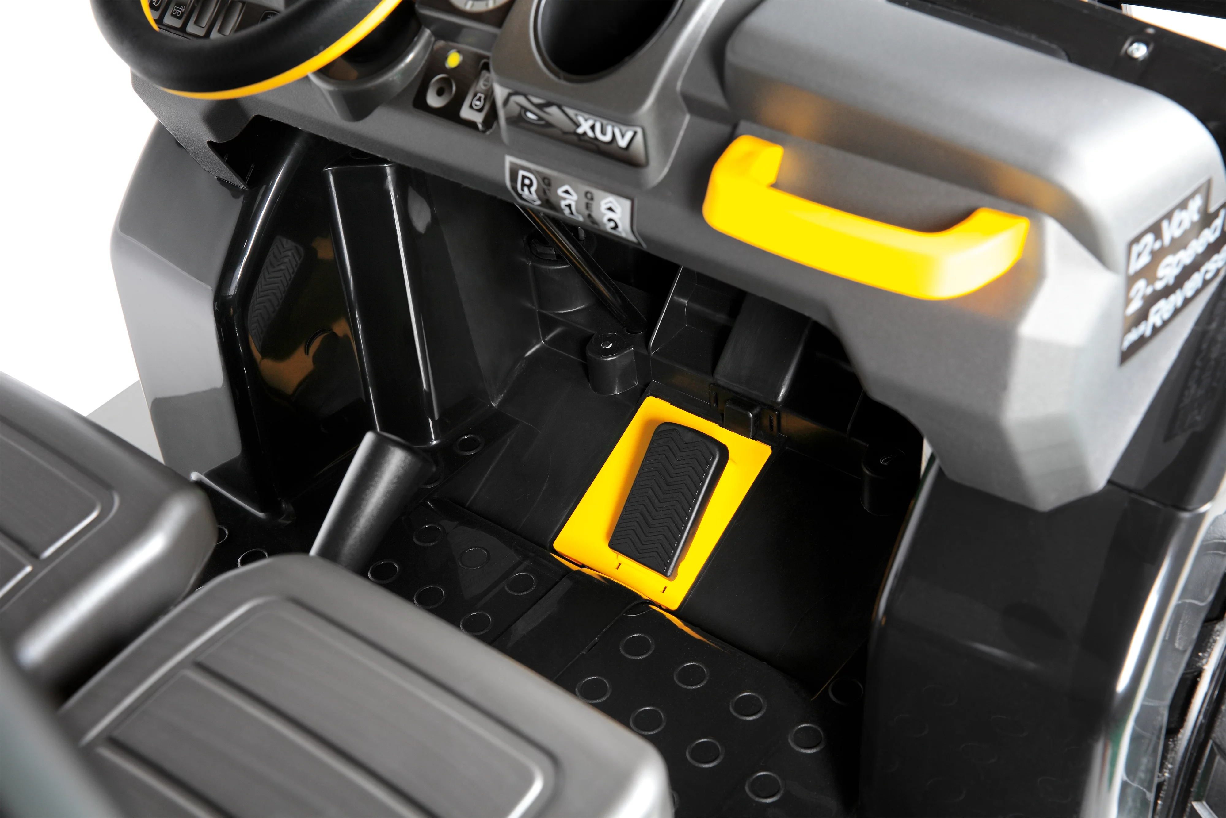 Peg Perego John Deere Gator XUV Midnight Black, 12-Volt Battery-Powered Ride-on - Womvr