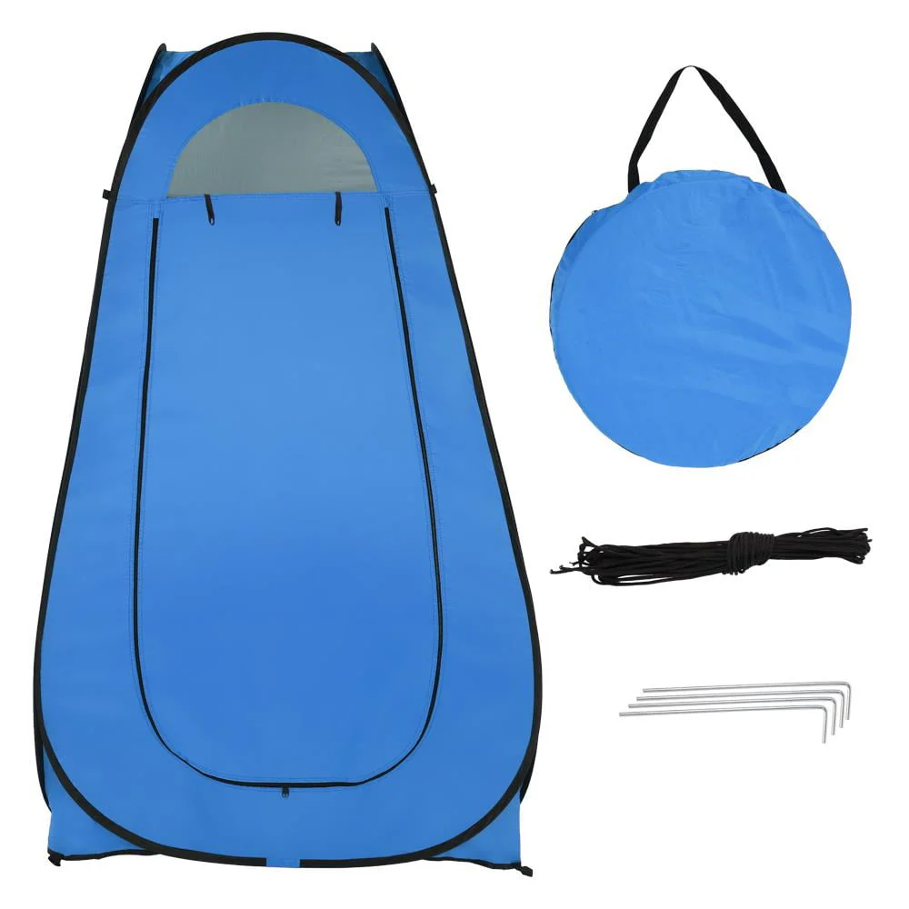Zimtown Pop up Dressing Tent Portable Outdoor Privacy Shower Blue - Womvr