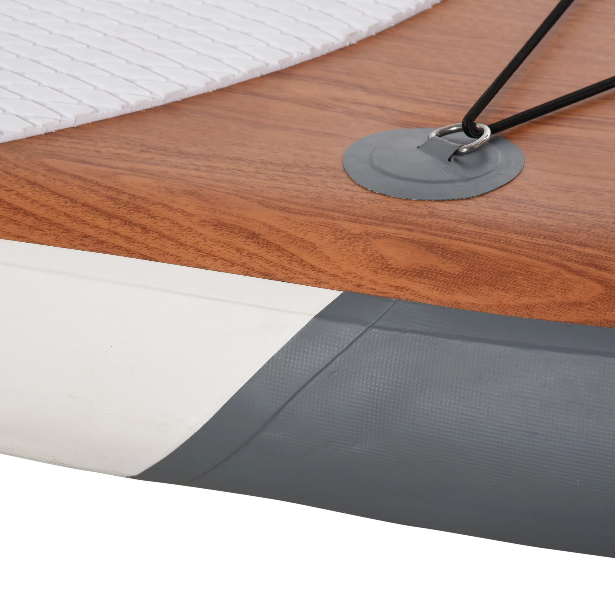 Soozier Inflatable Stand Up Paddle Board Ultra-Light Yoga SUP with Non-Slip Deck Pad, Premium Accessories, Waterproof Bag, Safety Leash and Hand Pump for Surfing, Touring and Fishing, Blue - Womvr