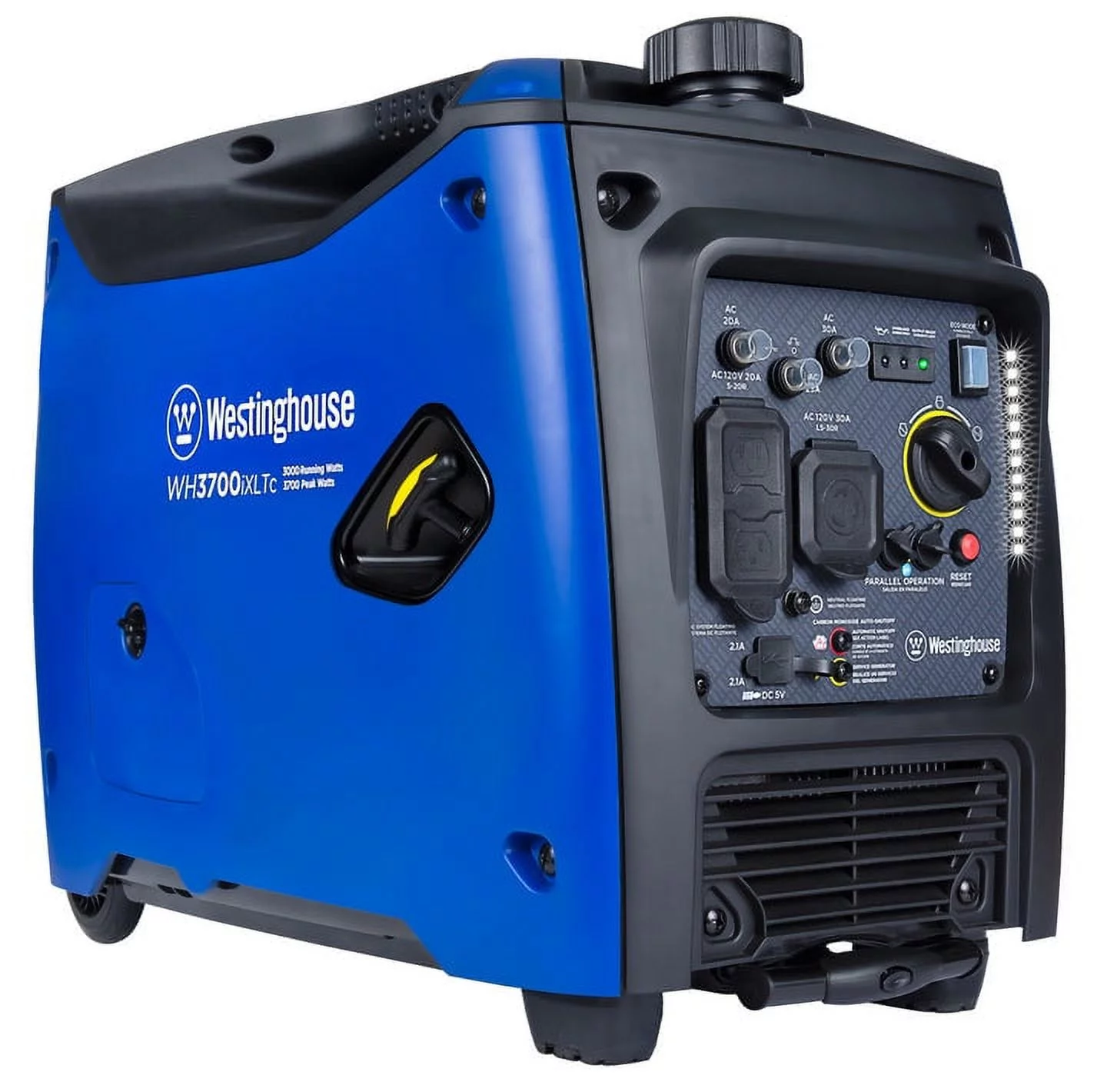 Westinghouse 3700 Peak Watt RV Ready, Gas Powered Portable Inverter Generator with CO Sensor - Womvr