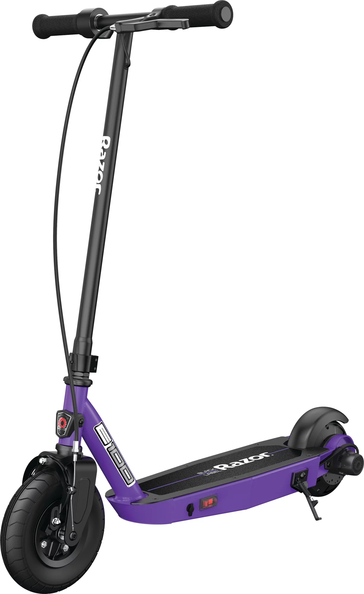 Razor Black Label E100 Electric Scooter – Blue, up to 10 mph, 8