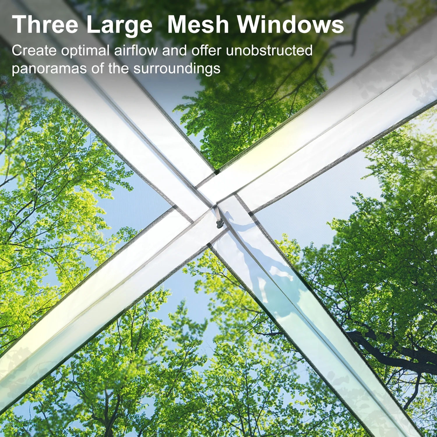 Slsy SUV Tent with Porch for Camping, 6-Person 10' x 10' Car Camping Tent w/ Screen House Room, Universal Waterproof SUV Camping Tent for Travel Camp Outdoor - Womvr