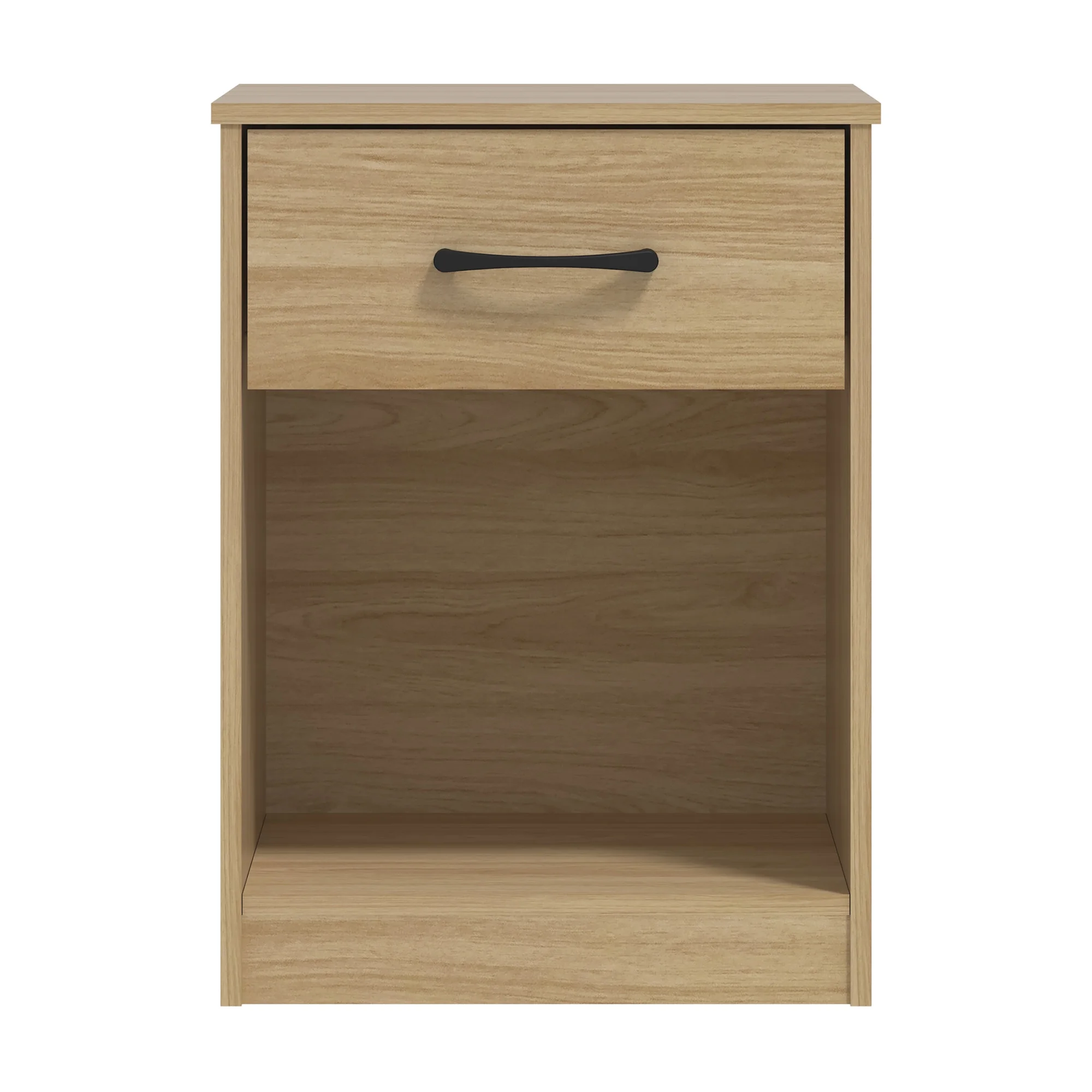 Mainstays Ardent Nightstand with 1 Drawer, White - Womvr