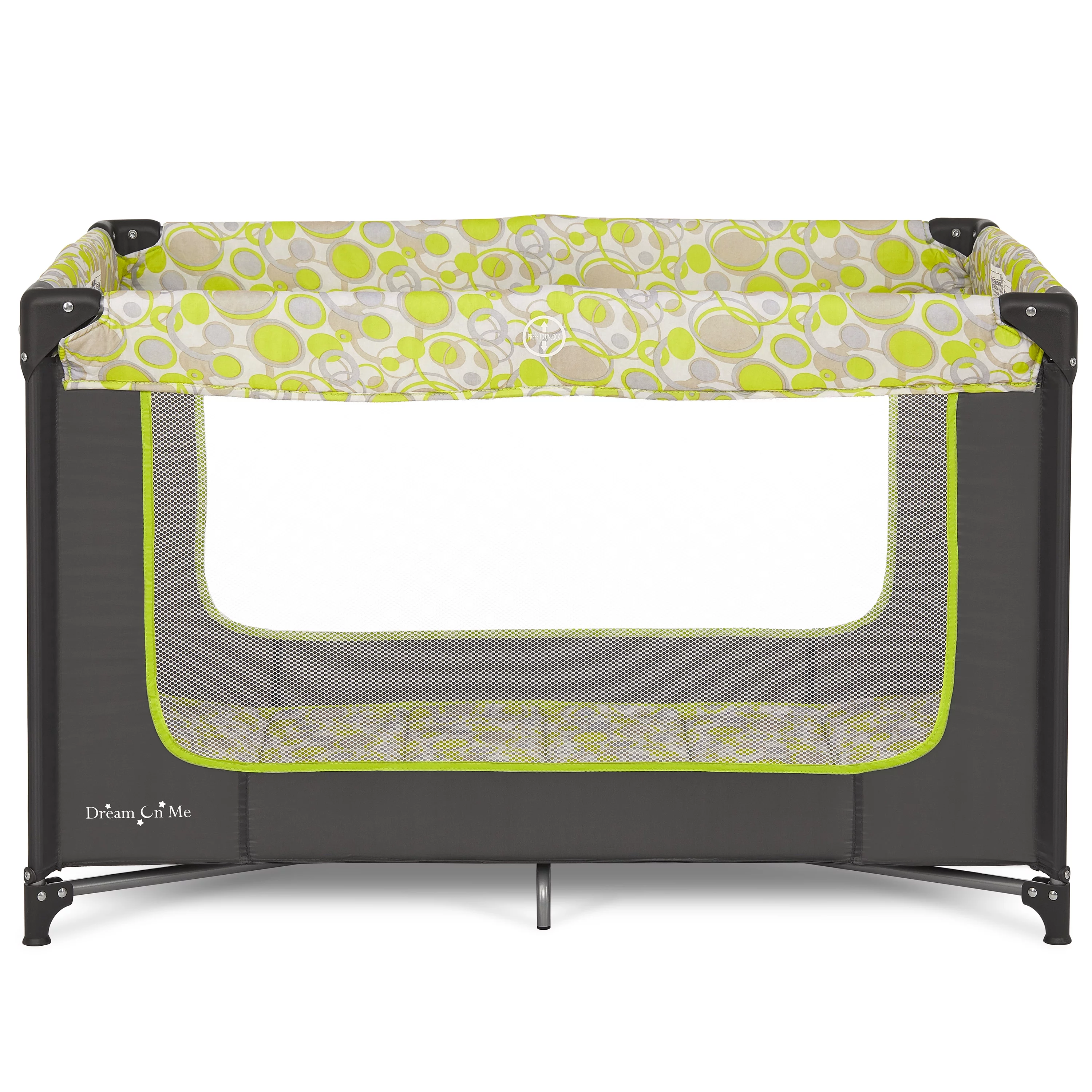 Dream On Me Zodiak Portable Playard with Carry Bag & Shoulder Strap, Navy - Womvr