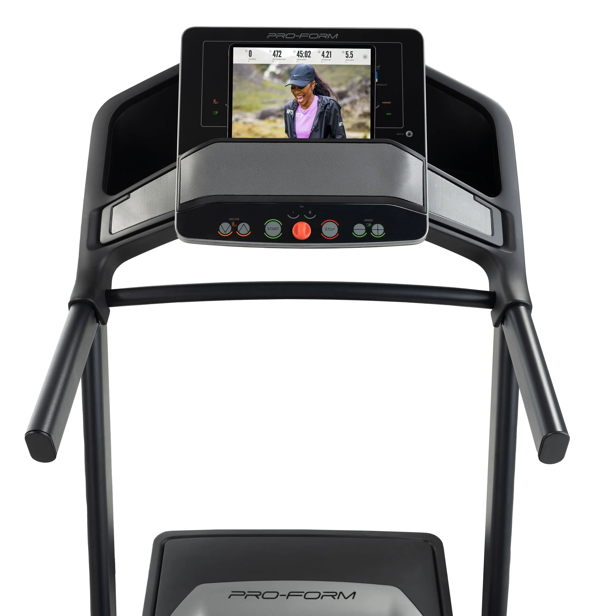 ProForm Carbon TL; Treadmill for Walking and Running with 5�� Display, Built-In Tablet Holder and SpaceSaver Design - Womvr