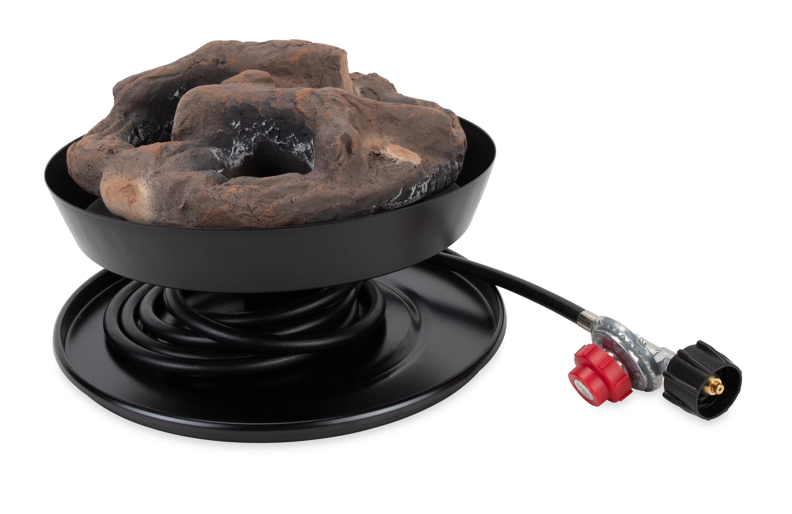 Camco 58035 Big Red Campfire, Approved for RV Campgrounds, Includes 10-Foot Propane Hose - Womvr