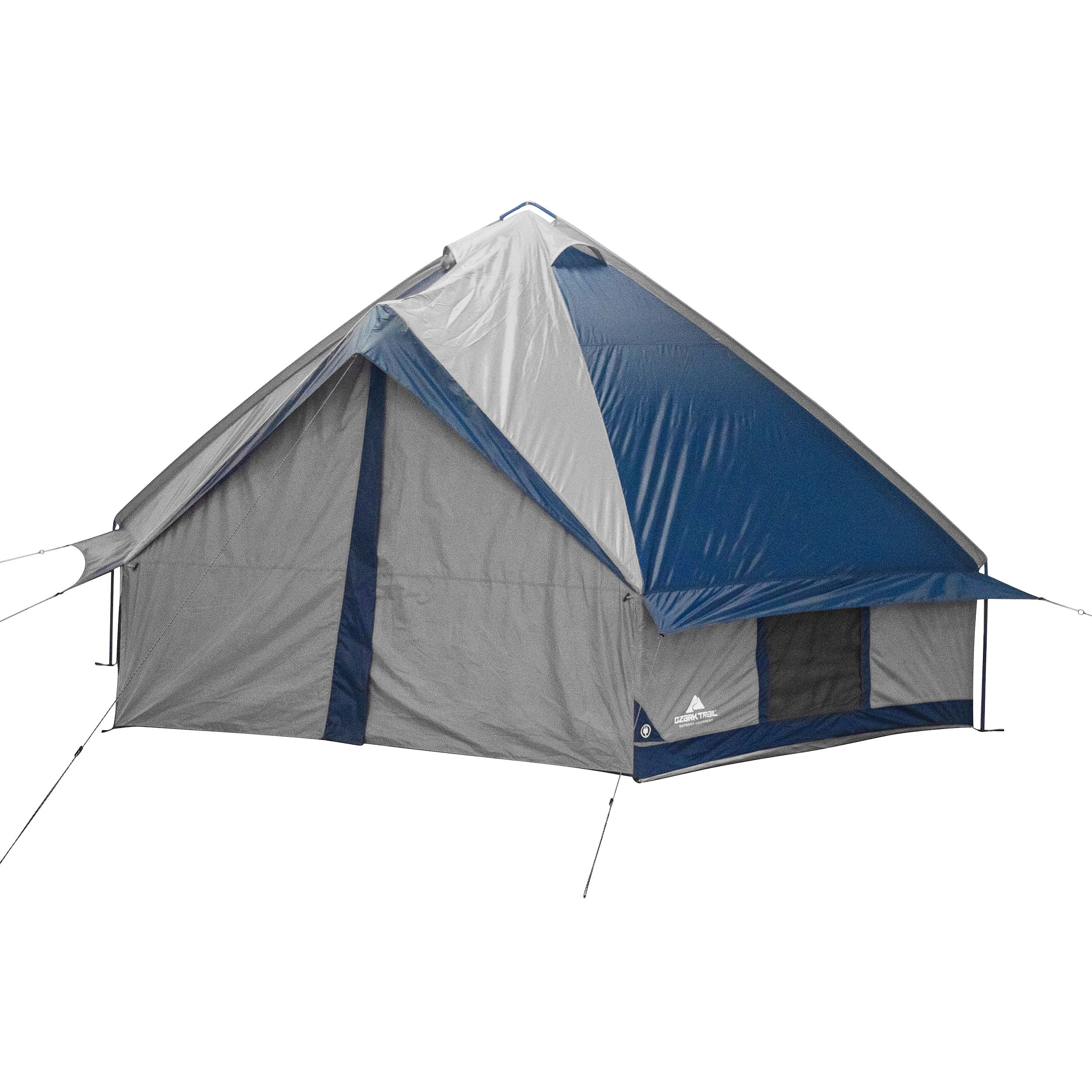 Ozark Trail Crystal Caverns 10-Person Festival Tent, with 2 Entrances - Womvr