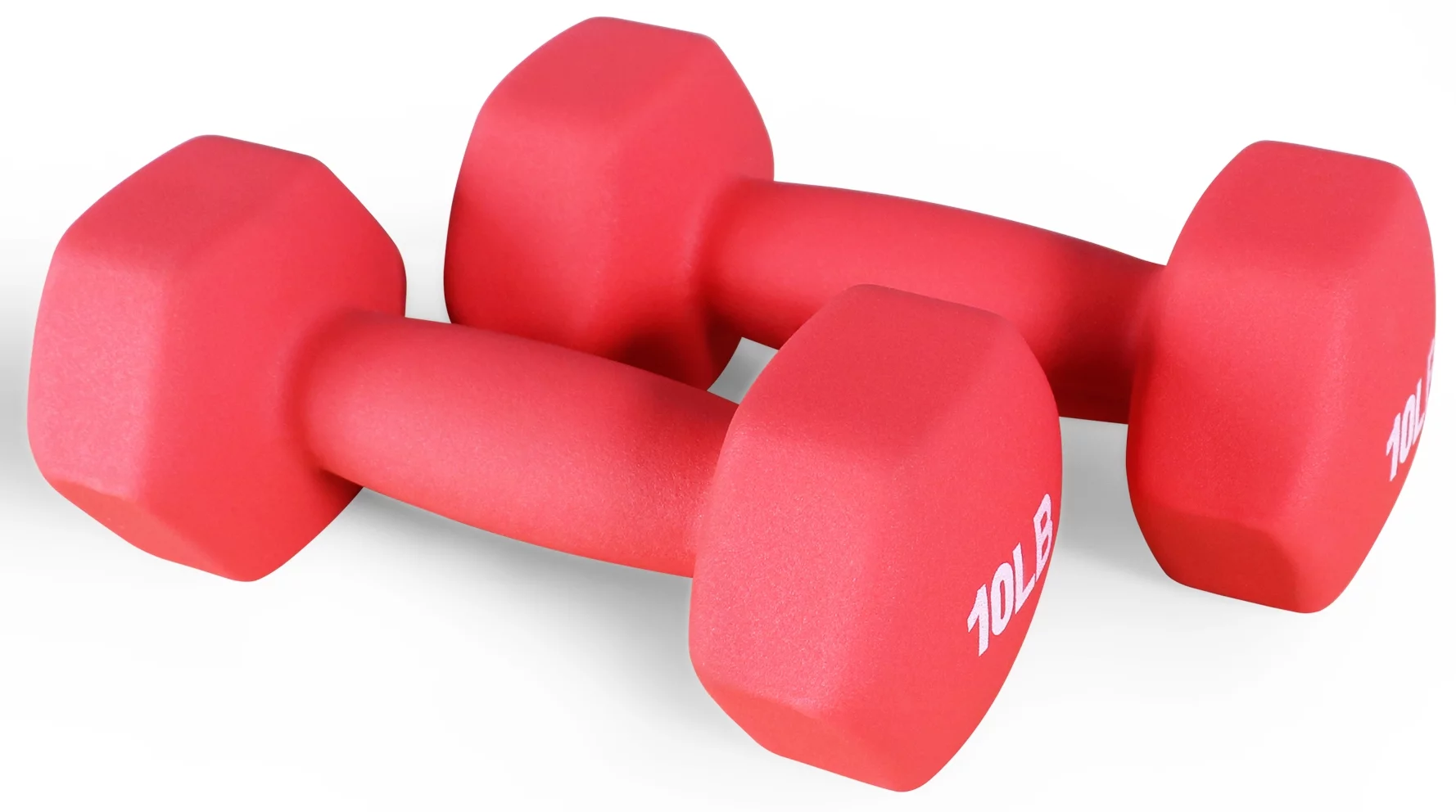 BalanceFrom All-Purpose Color Vinyl Coated Dumbbells, 1 lbs Pair - Womvr