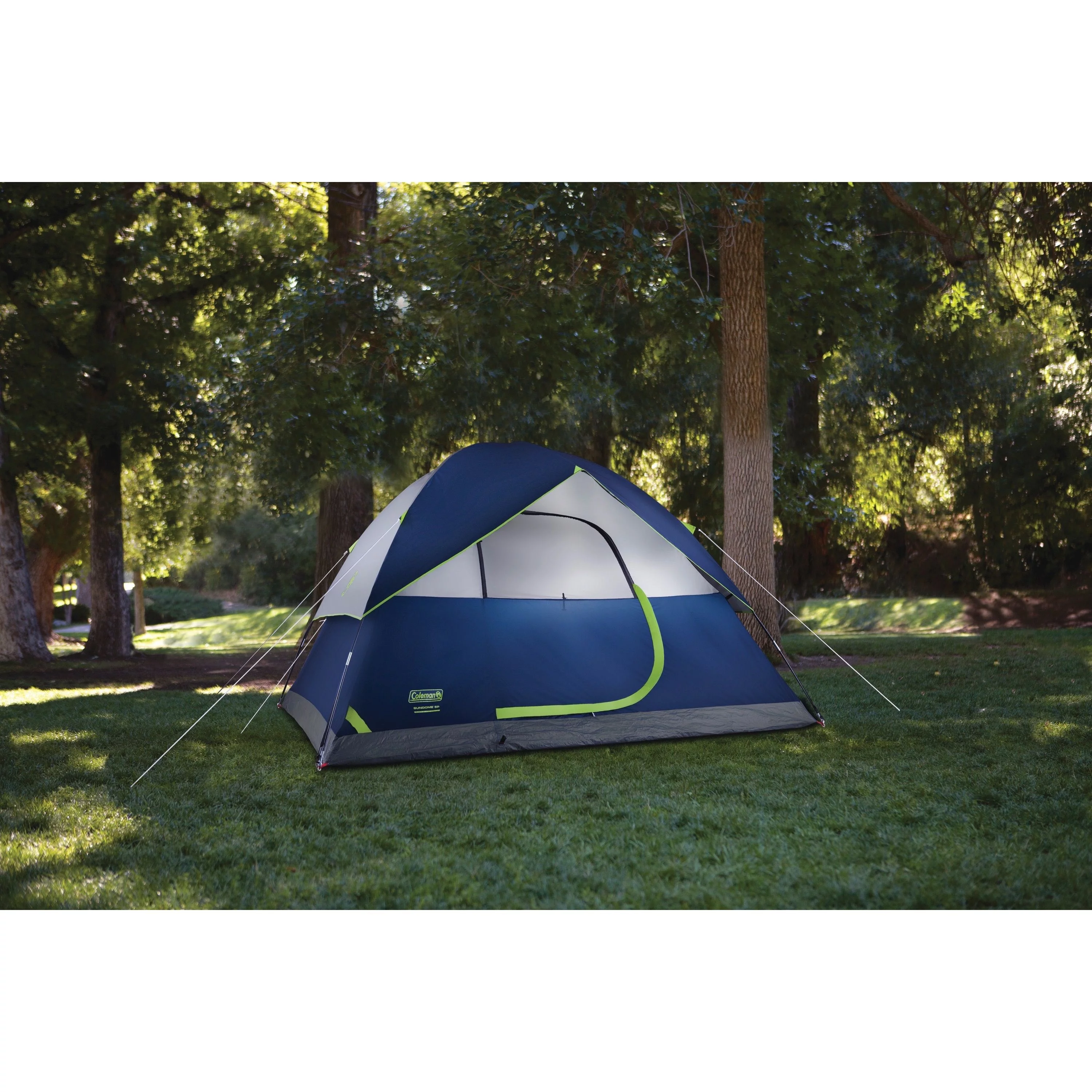Coleman 6-Person Sundome Dome Camping Tent, Blue - Womvr