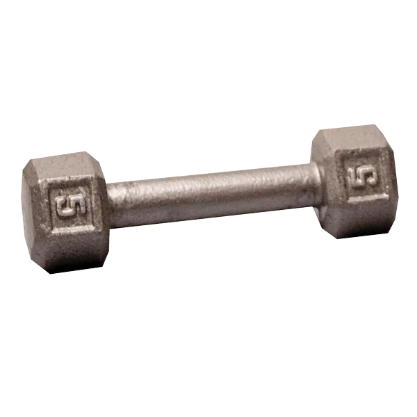 Body-Solid Cast Iron Hex Dumbbells, from 1 to 100 lb. 80 lb. - Womvr