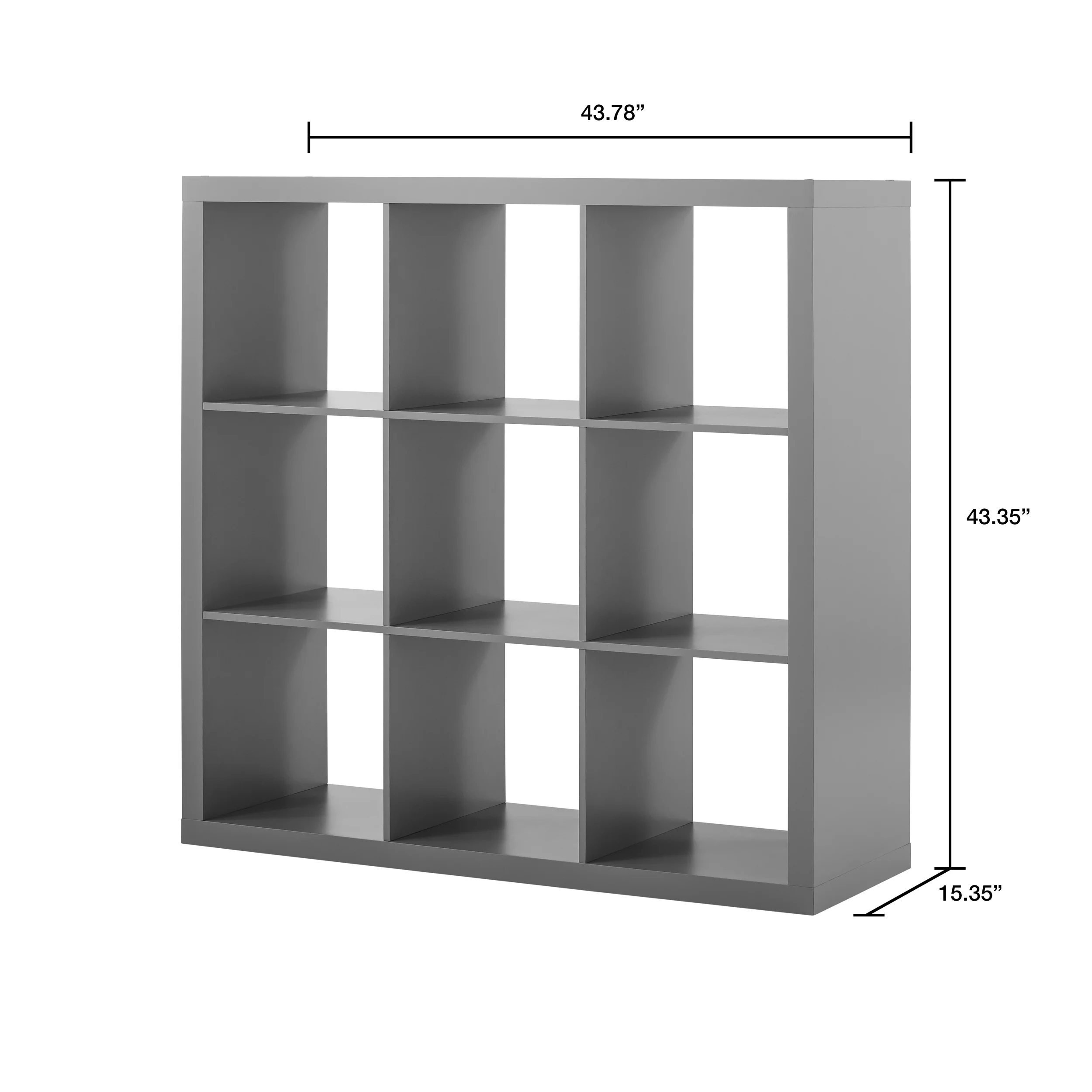 Better Homes & Gardens 9-Cube Storage Organizer, Natural - Womvr