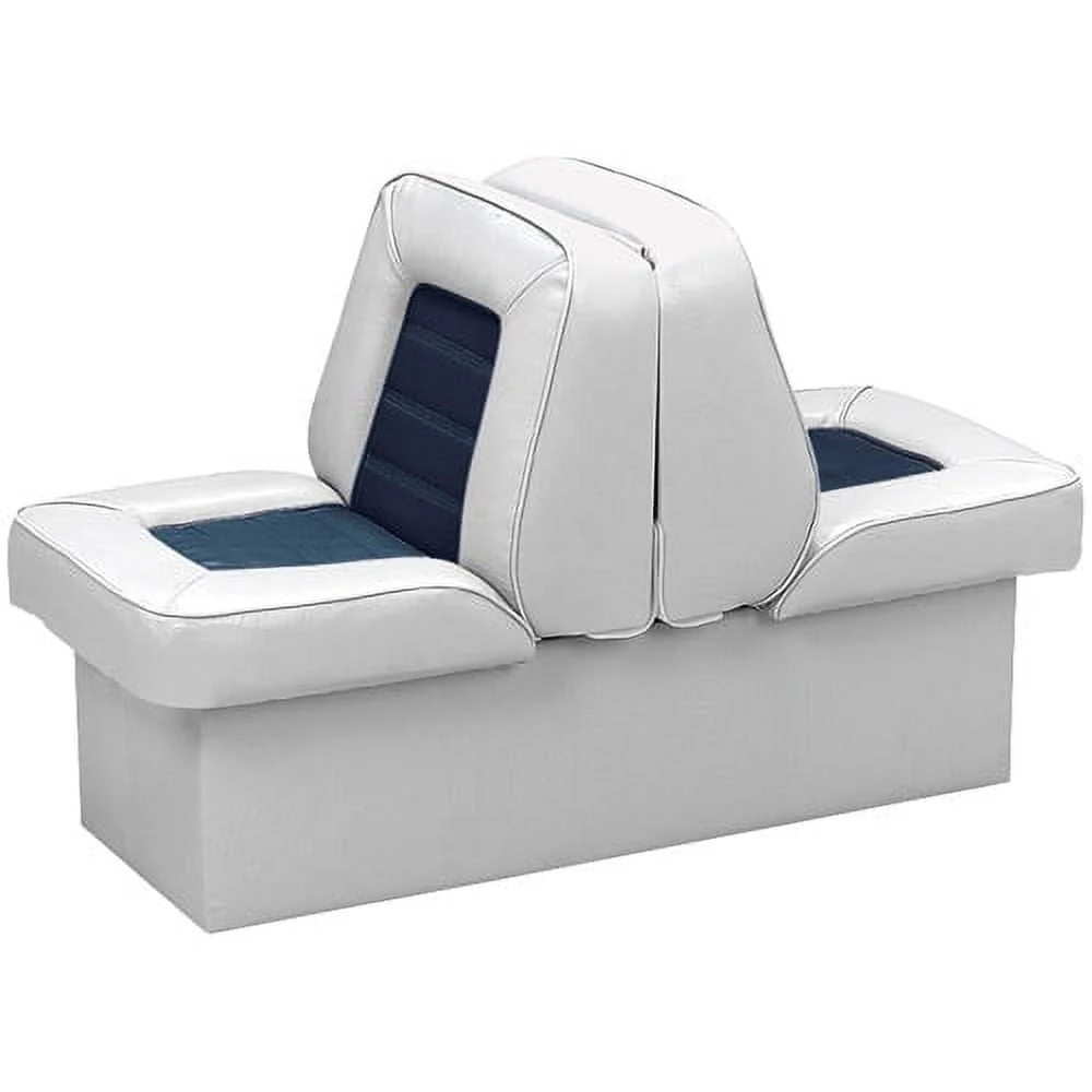 Wise 8WD505P-1-710 Bucket Style Back to Back Lounge Seat, White - Womvr