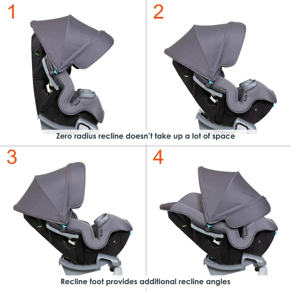 Baby Trend Cover Me 4-in-1 Convertible Car Seat - Vespa - Gray - Womvr