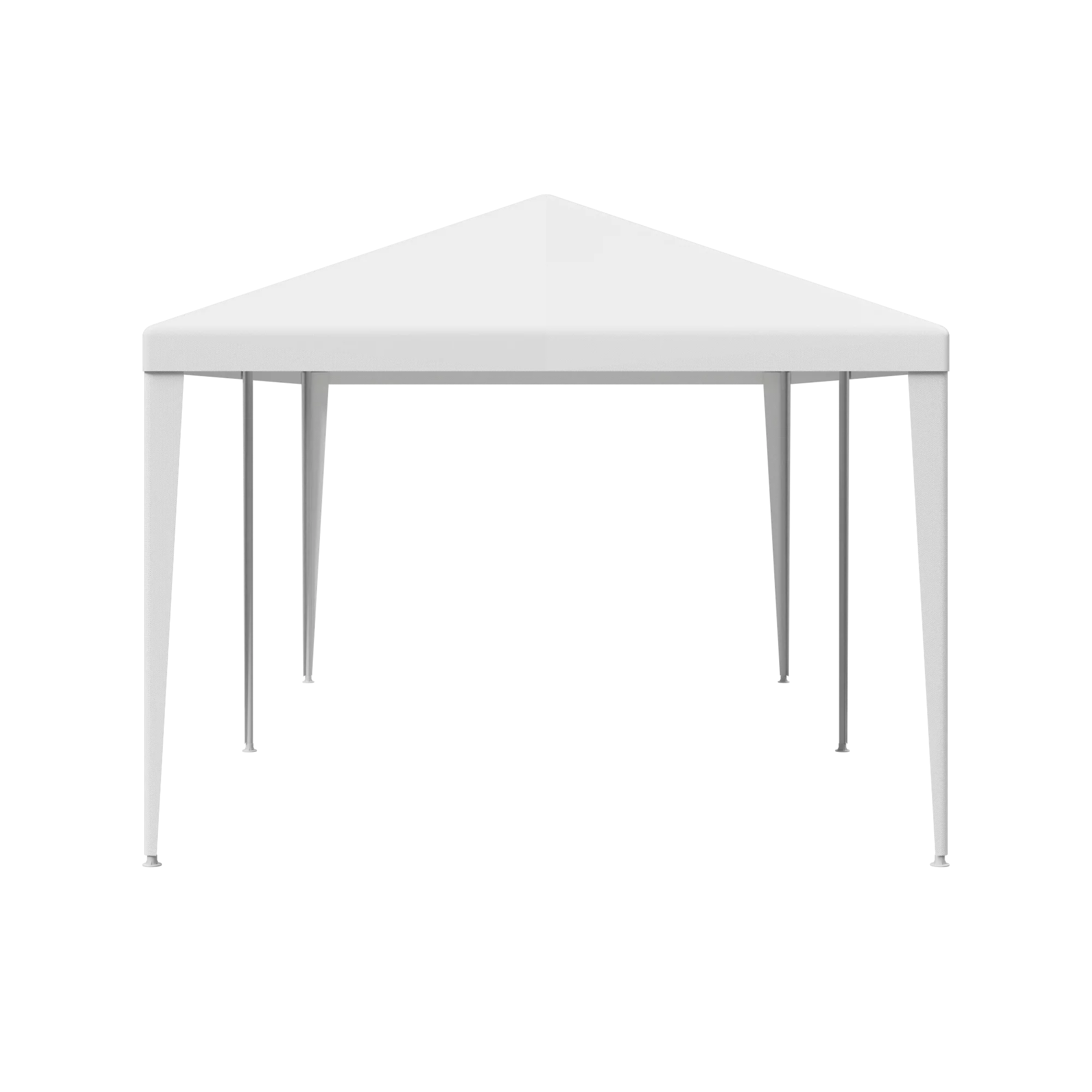 ZENSTYLE Patio Wedding Party Tent Set White Waterproof Canopy - 10 x 30' White - Womvr