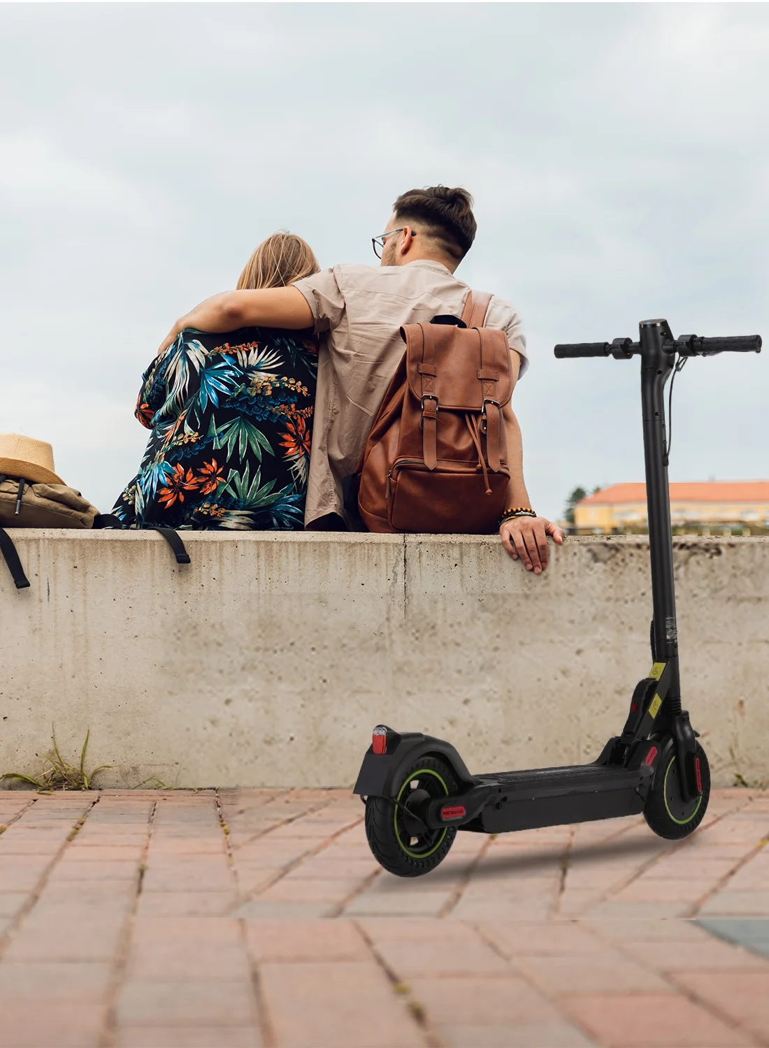 MICROGO M5 PRO Electric Scooter, 500W Motor 10.4 Ah Battery Long Range for Adults, 10