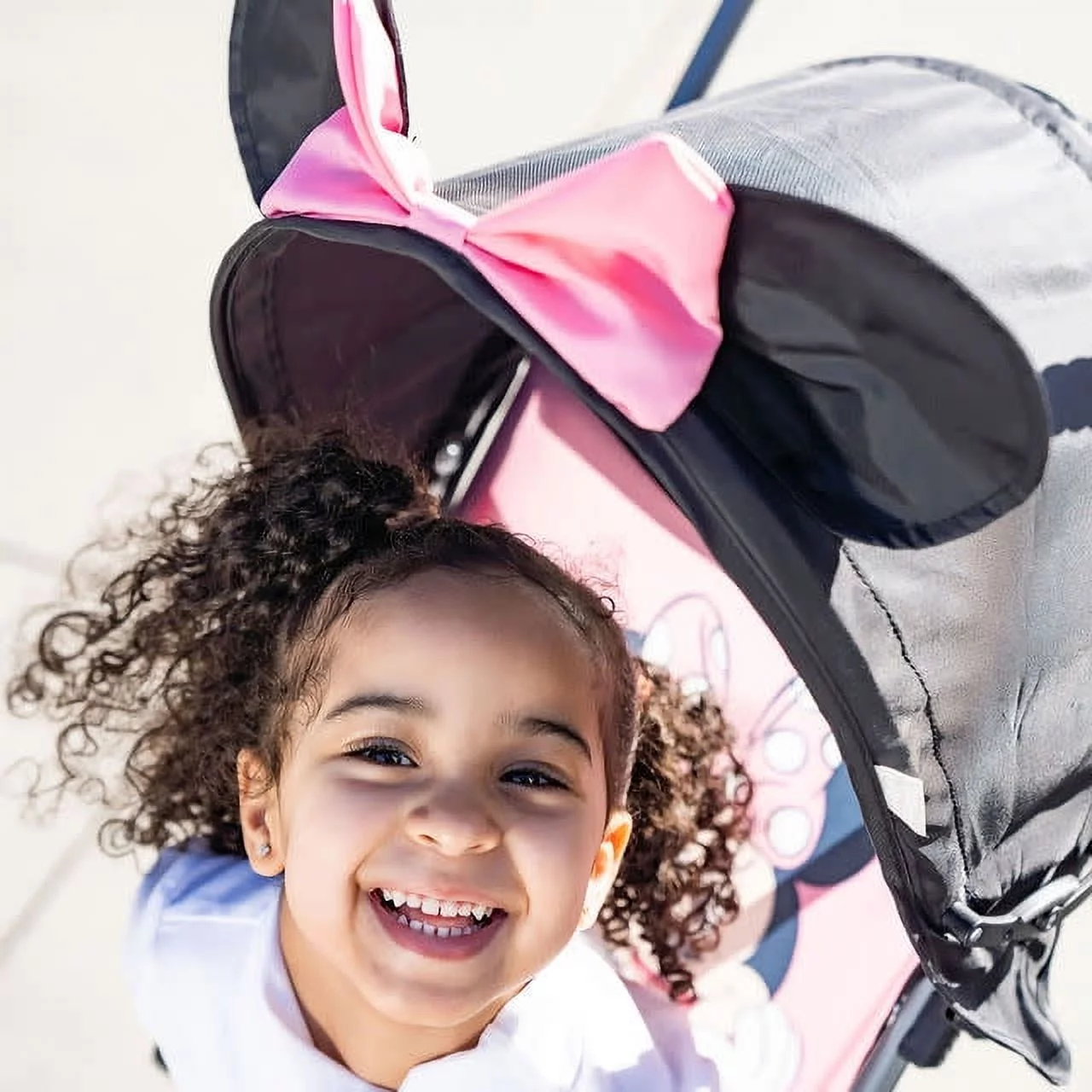 Disney Baby Comfort Height Character Umbrella Stroller with Basket, Modern Minnie - Womvr