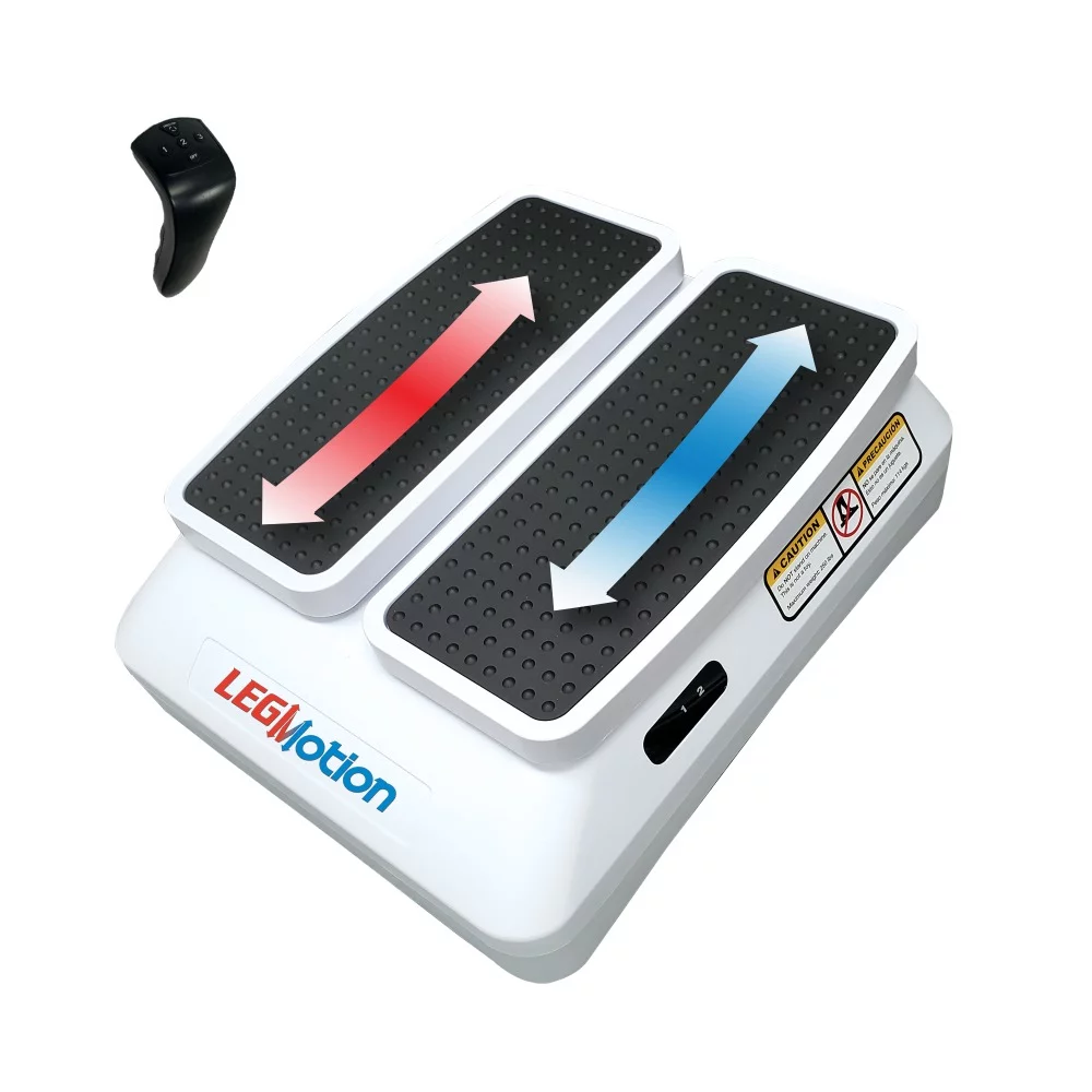 LegMotion Electric Leg Exerciser with Remote Control, 2 Speeds, Portable Leg Exercise Machine for Home and Office Use - Womvr