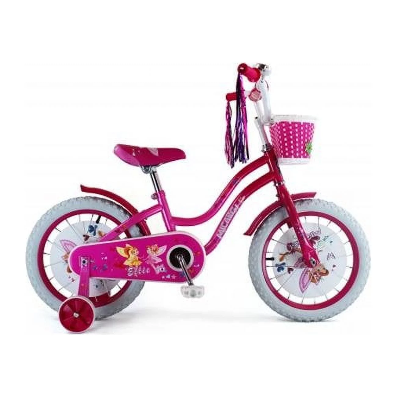 Micargi ELLIE-G-16-PK-HPK 16 in. Girls Bicycle, Pink & Hot Pink - Womvr
