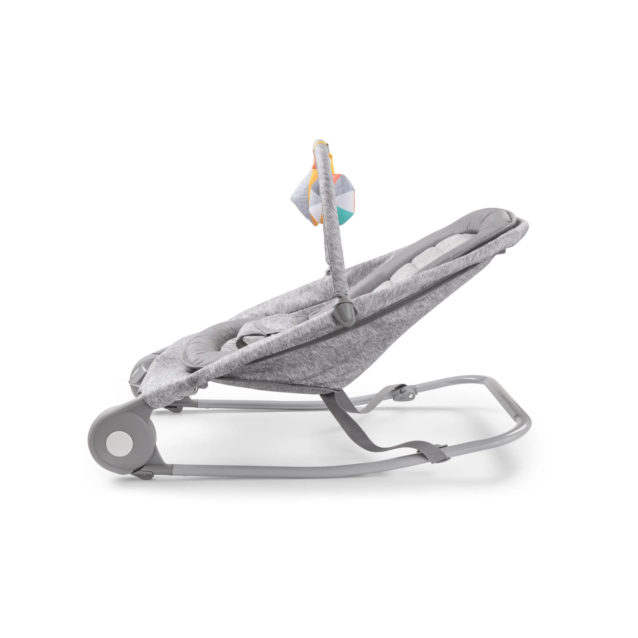 Summer by Ingenuity 2-in-1 Baby Bouncer & Rocker Duo, Light Gray Tweed - Womvr