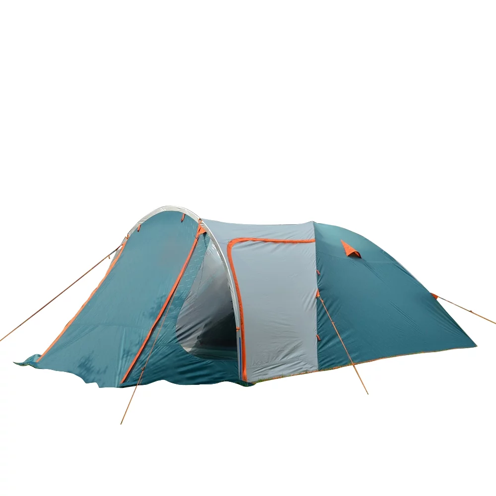 NTK Indy 4 to 5 Person Dome Family Camping Tent, 100% Waterproof, Easy Assembly and Full Coverage - Womvr