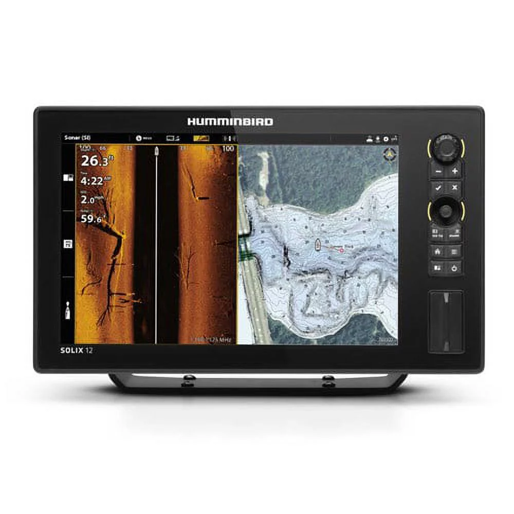 Humminbird Solix 12 CHIRP Mega SI Plus G3 411550-1 Solix 12 CHIRP Mega SI Plus - Womvr