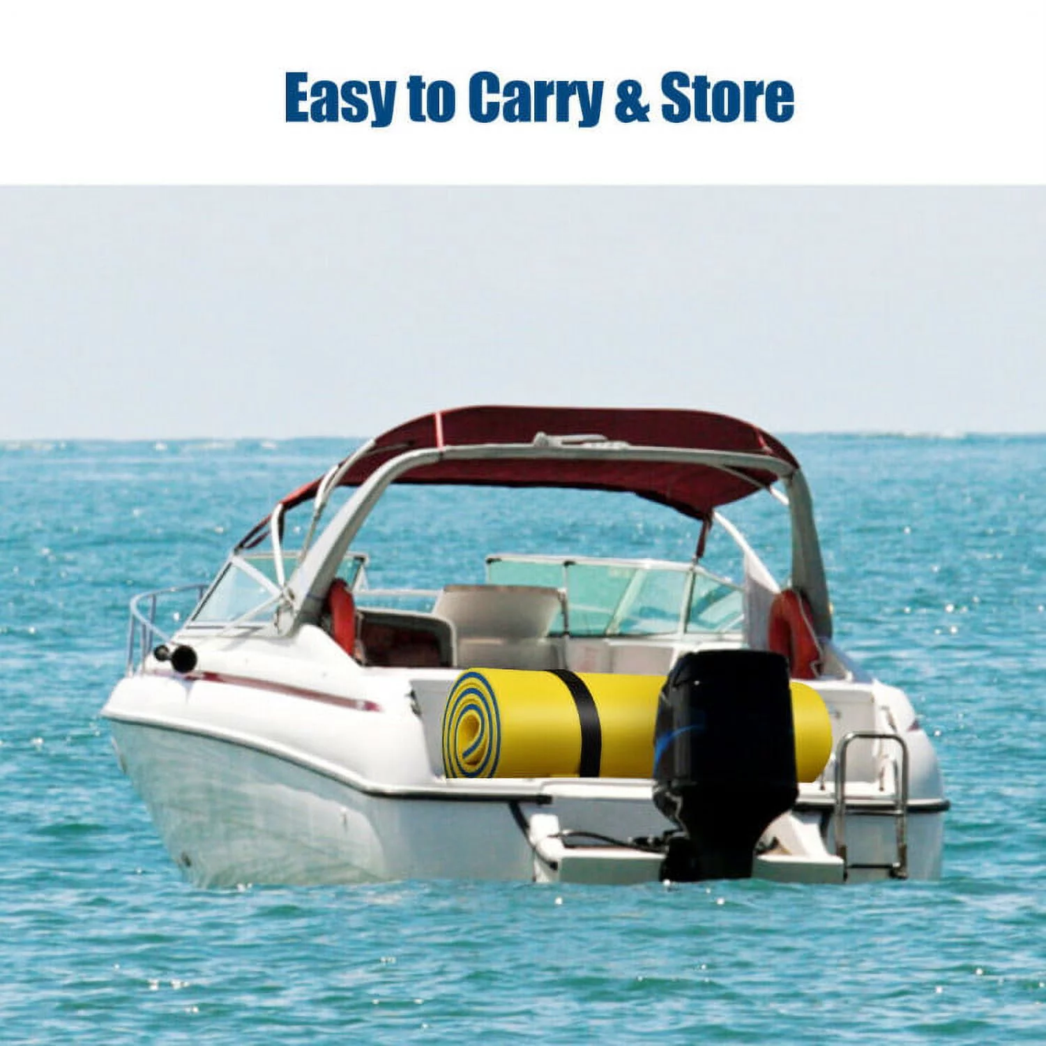 3-Layer Water Floating Mat Foam Pad for Lake, 83