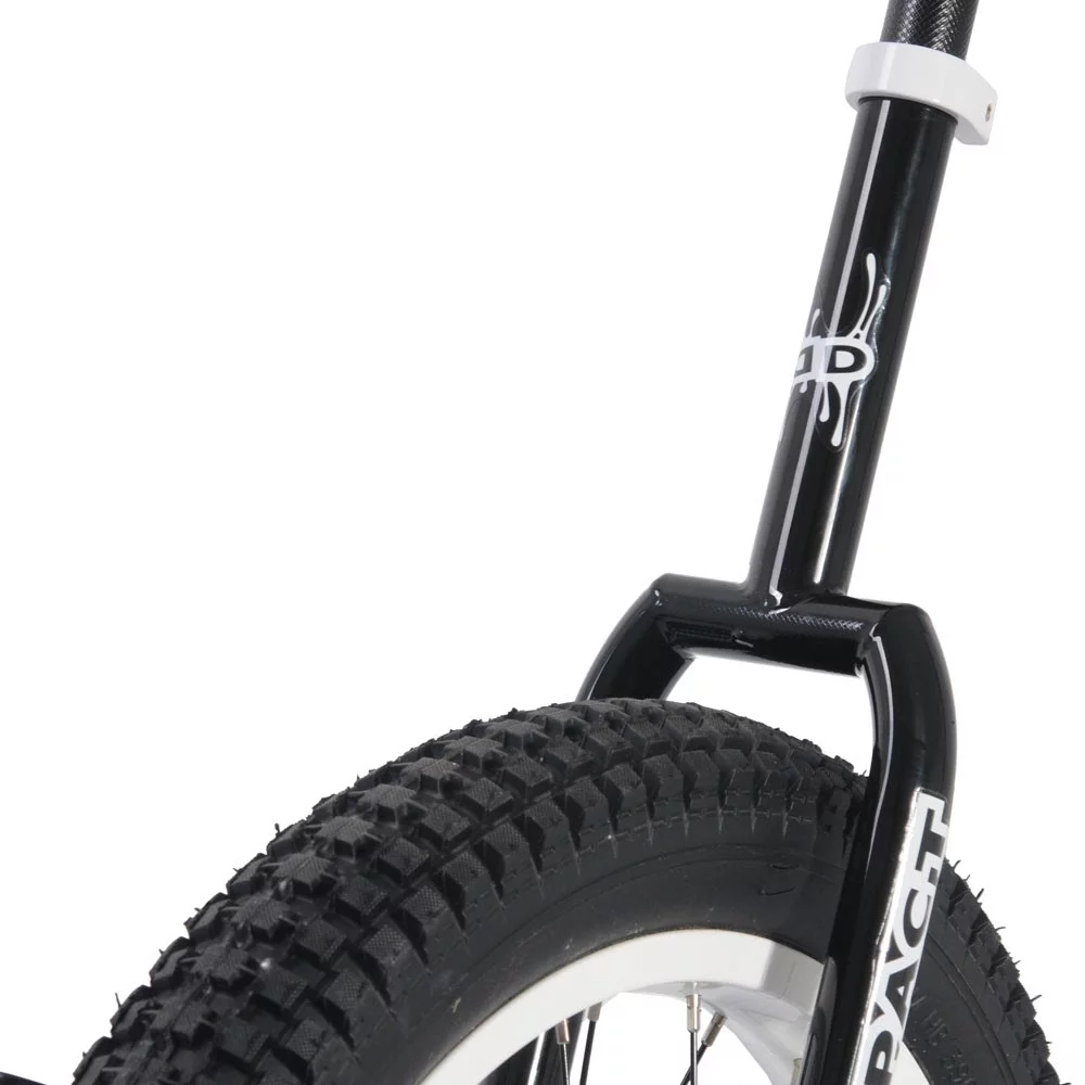 Impact 19'' Athmos Unicycle BLACK- White Rims - Ready to Ride Trials Package - High Performance Unicycle - Womvr