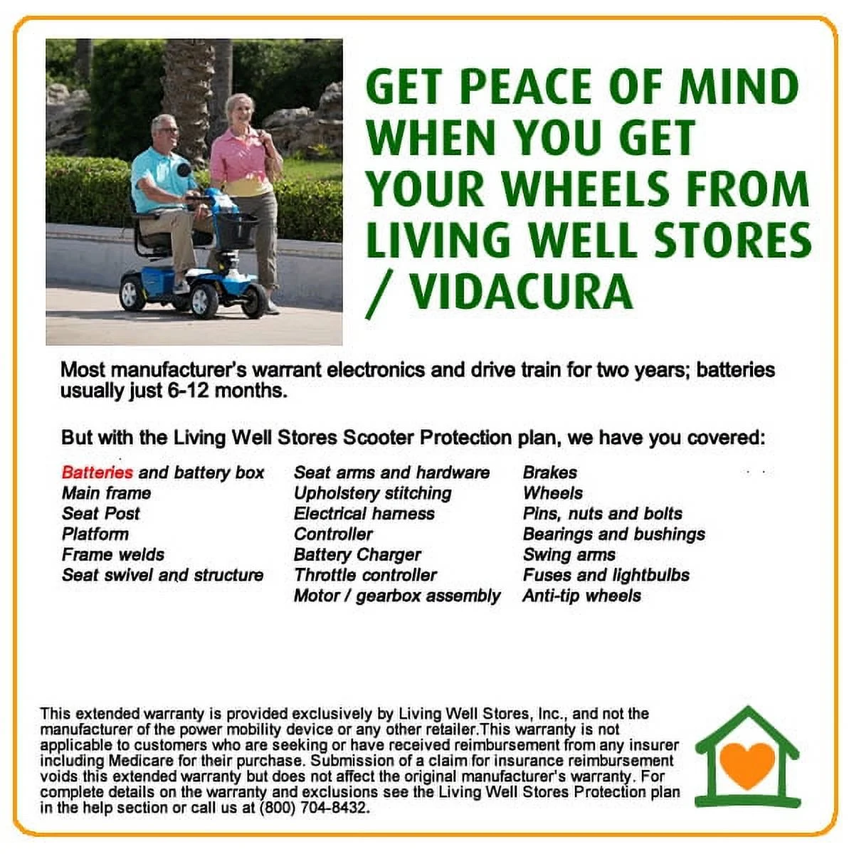 Pride Mobility GoGo ES2 3-Wheel Scooter with Ext Warr - Womvr