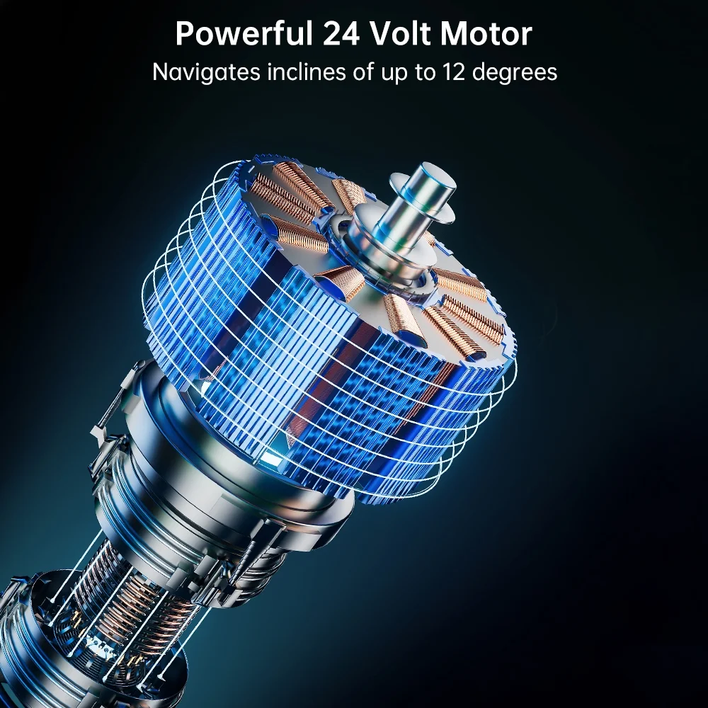 Artudatech Mobility Scooter, Electric Powered Wheelchair Device for Travel, Adults, Elderly 4 wheels 300lb Weight Cap Model with Cup Holder - Womvr