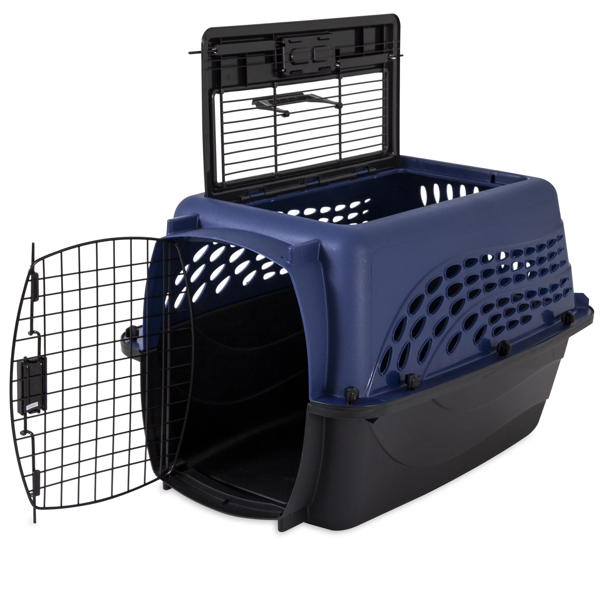 Vibrant Life Pet Kennel Top Load 2-Door 24