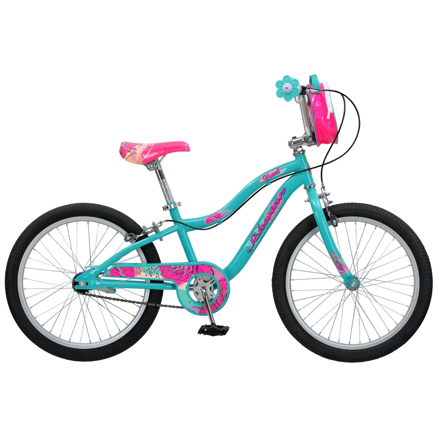 Schwinn Hazel Kids Bike, Single Speed, 20-Inch Wheels, Teal - Womvr