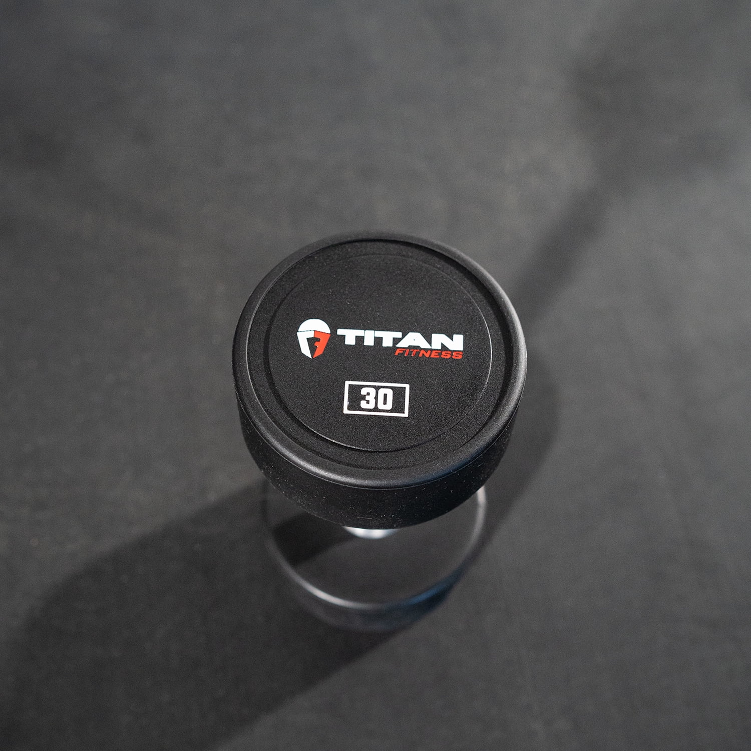 Titan Fitness 25 lb. Pair Round Urethane Dumbbells - Womvr