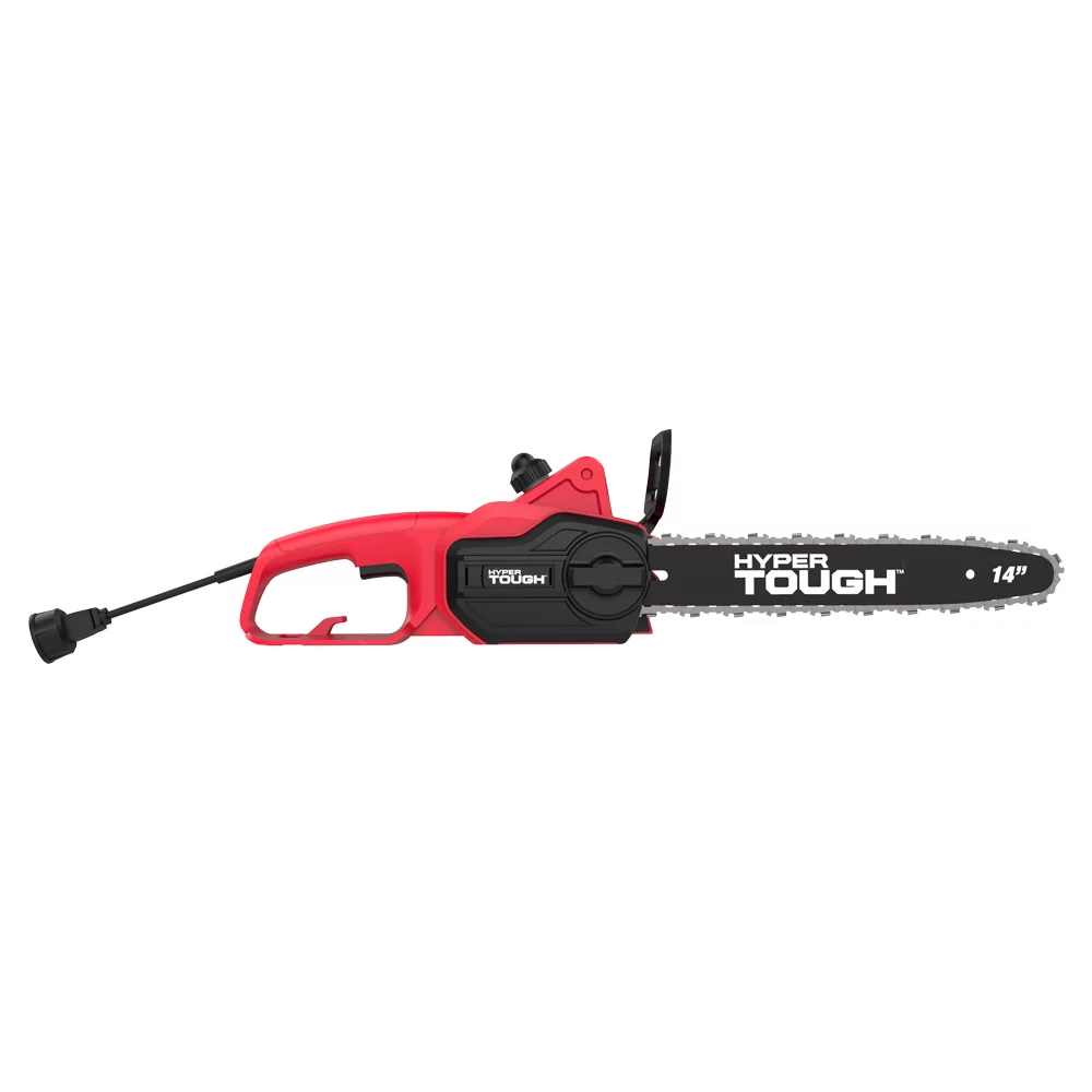 Hyper Tough 9 Amp Electric 14 inch Auto-Oiling Chainsaw HT10-401-002-03 - Womvr