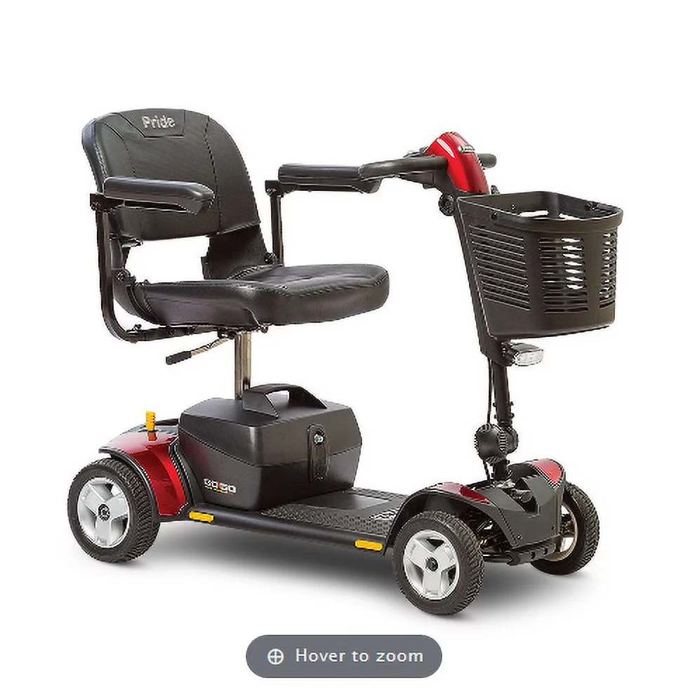Go-Go Traveler Elite Plus 4-Wheel Pride Mobility Scooter SC54FDA Class II Medical Device - Womvr