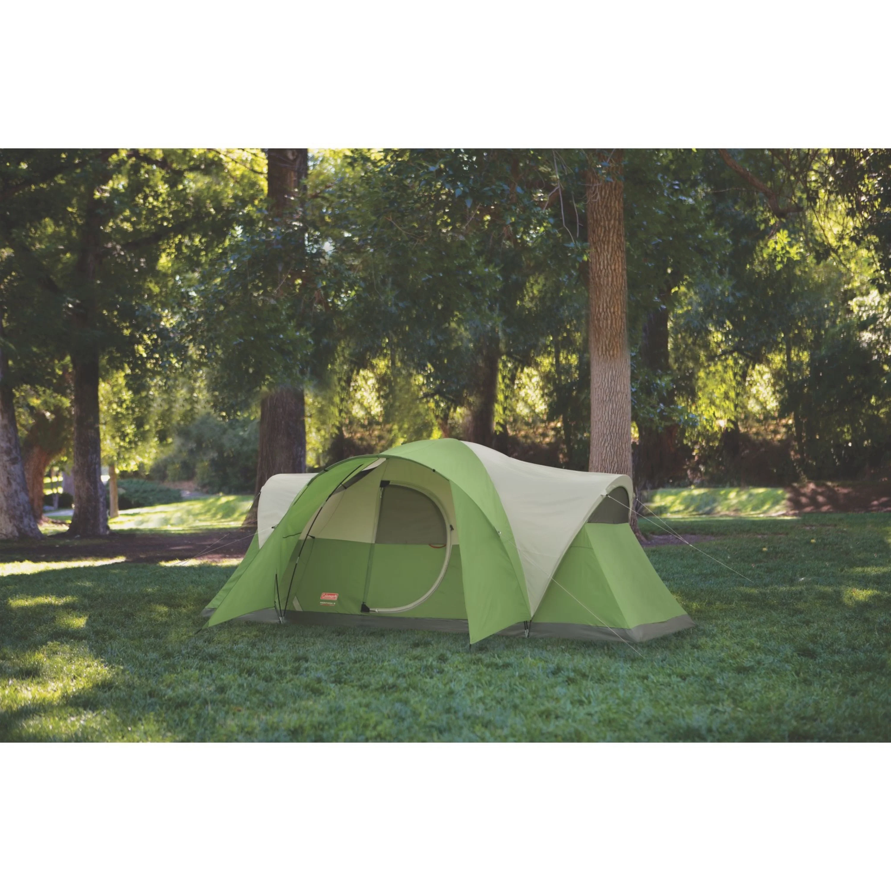 Coleman Montana 8-Person Dome Tent, 1 Room, Green - Womvr