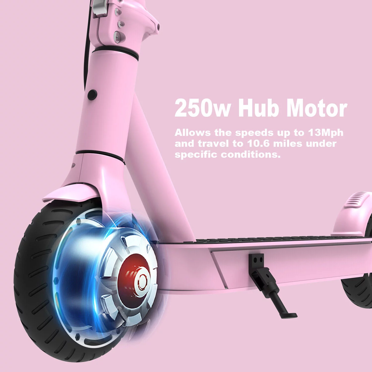 Hiboy S2 Lite Electric Scooters for Adults Teens 13 MPH & 10.6 Miles, 6.5