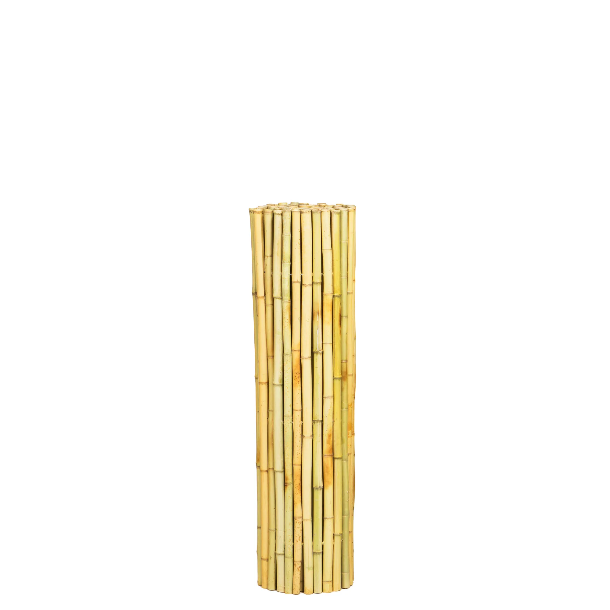 Backyard X-Scapes Natural Bamboo Fencing Garden Screen Rolled Fence Panel 3/4