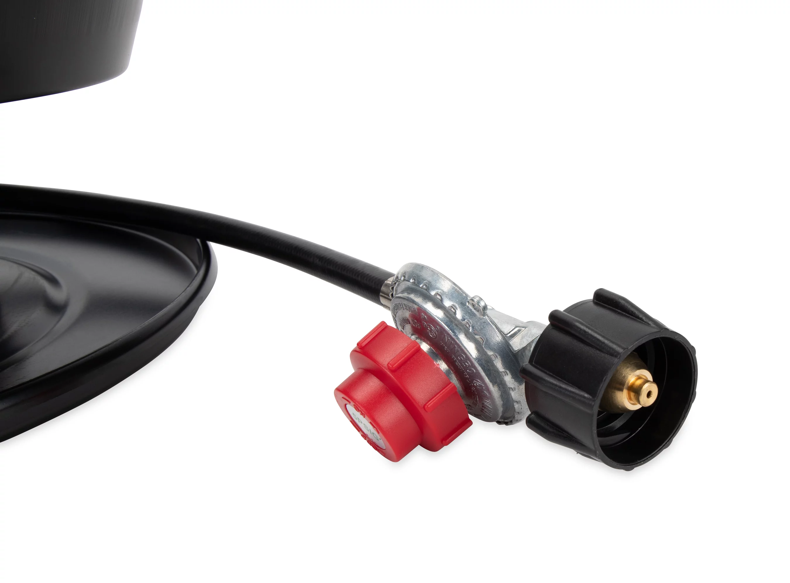 Camco 58035 Big Red Campfire, Approved for RV Campgrounds, Includes 10-Foot Propane Hose - Womvr