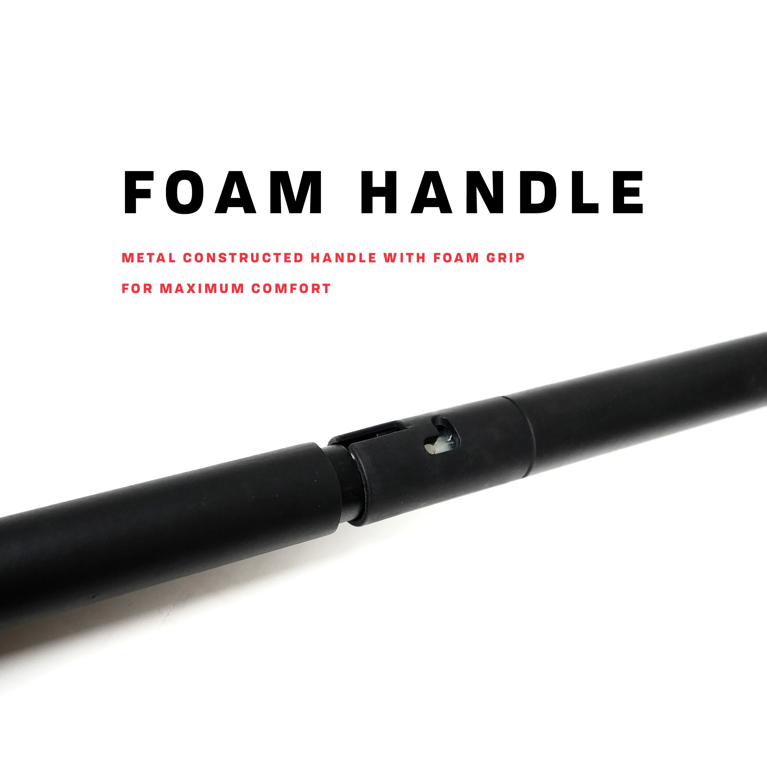 PRCTZ Modular Weightlifting Barbell, Adjustable Dumbbell to Barbell Converter, up to 200 lb. Capacity - Womvr