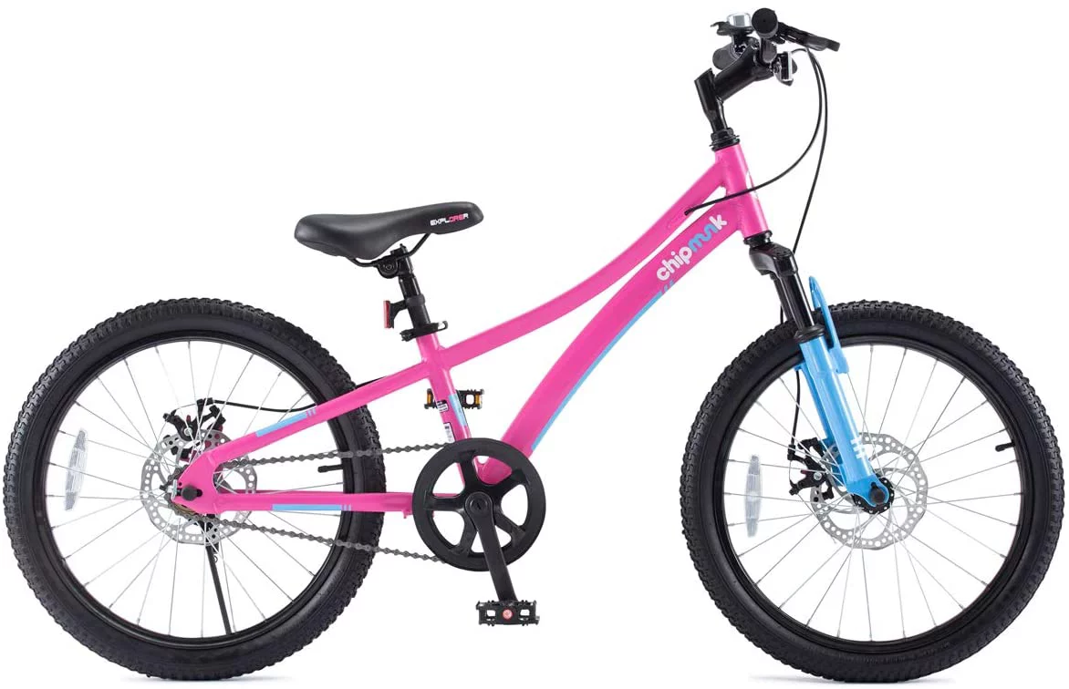 Royalbaby Explorer 20 In. Children's Bicycle, Black and Blue - Womvr