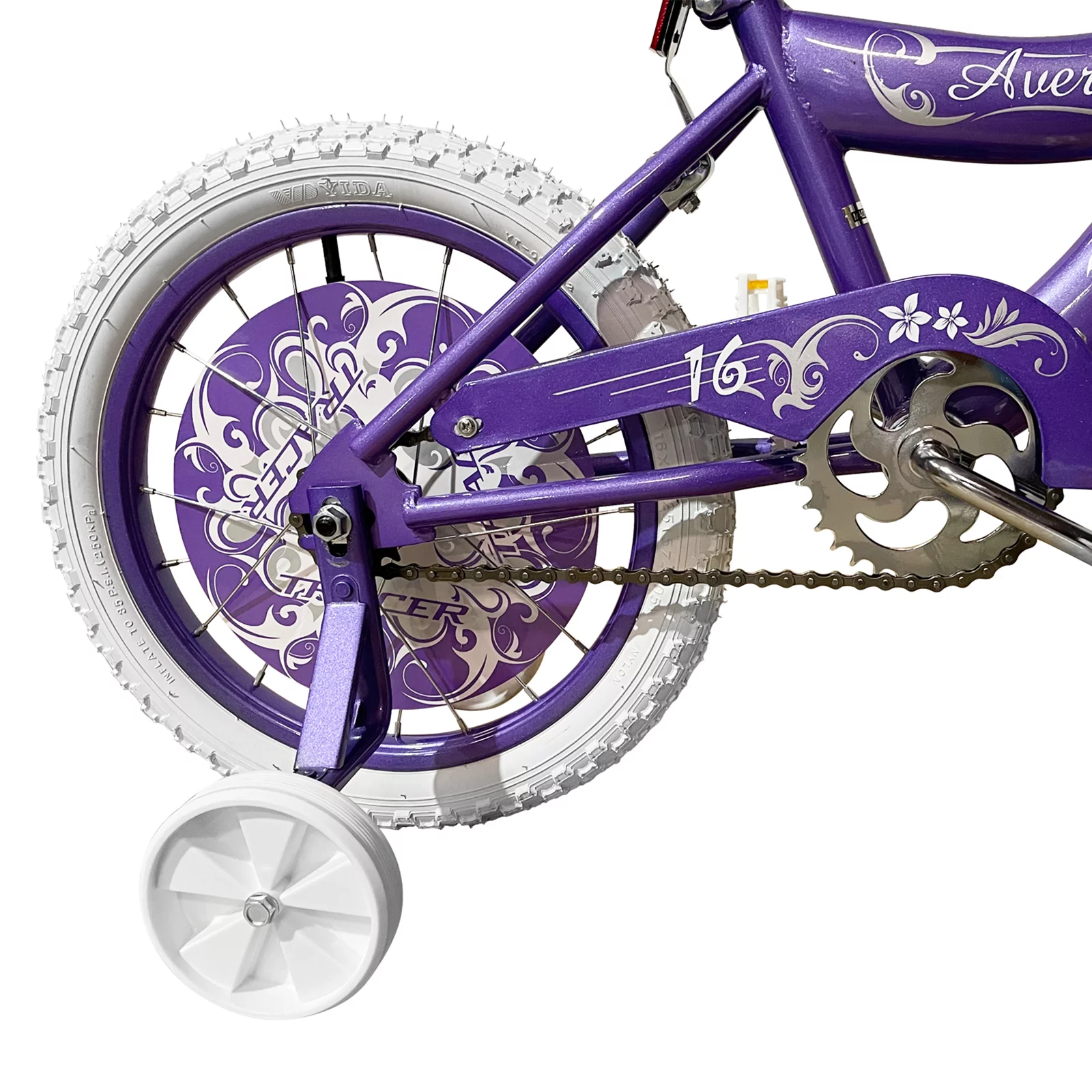 TRACER Daisy BMX 20 Inch Kids Bike, Boy and Girls Age 5 to 9, Purple - Womvr
