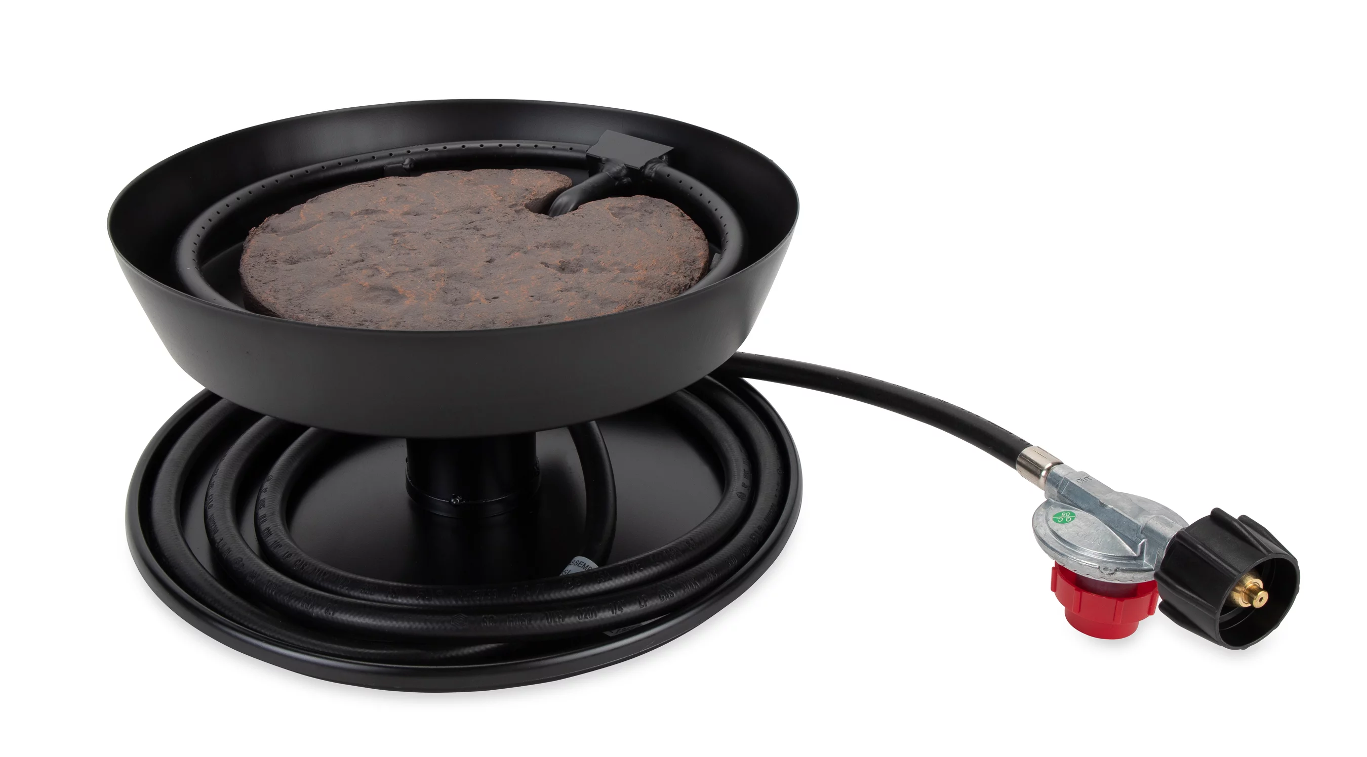 Camco 58035 Big Red Campfire, Approved for RV Campgrounds, Includes 10-Foot Propane Hose - Womvr