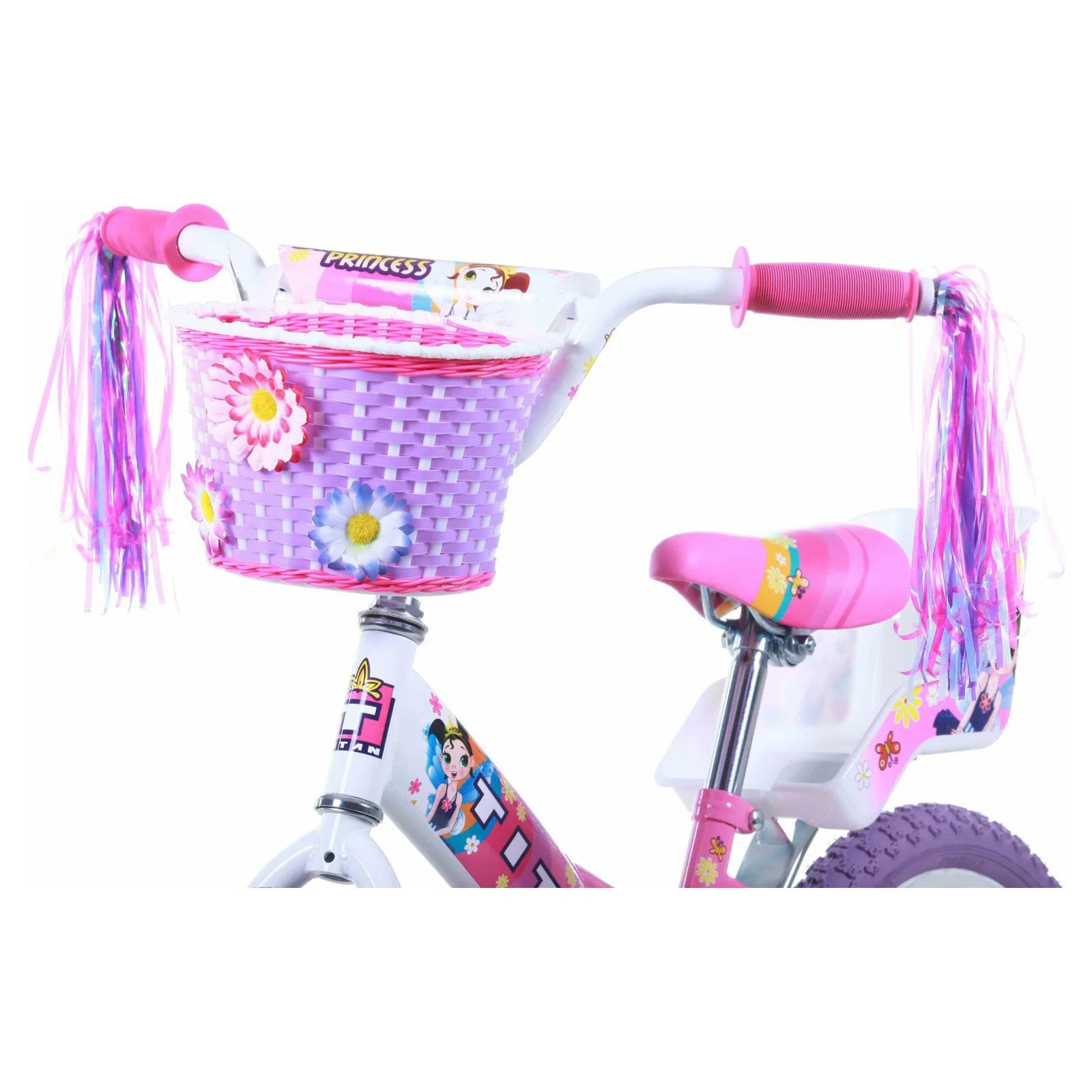 Titan 16 In. Flower Princess Girls BMX Bike - Womvr